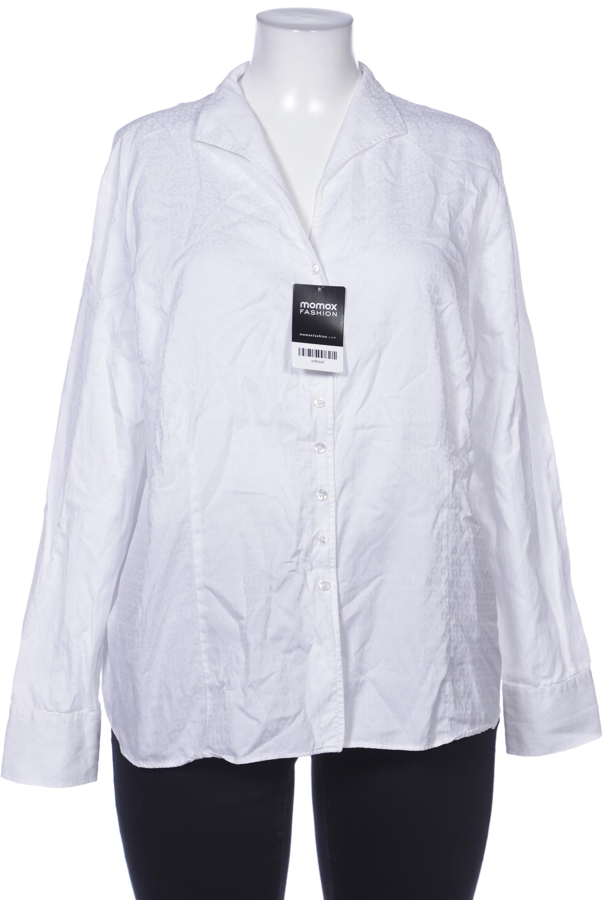 

eterna Damen Bluse, weiß, Gr. 48