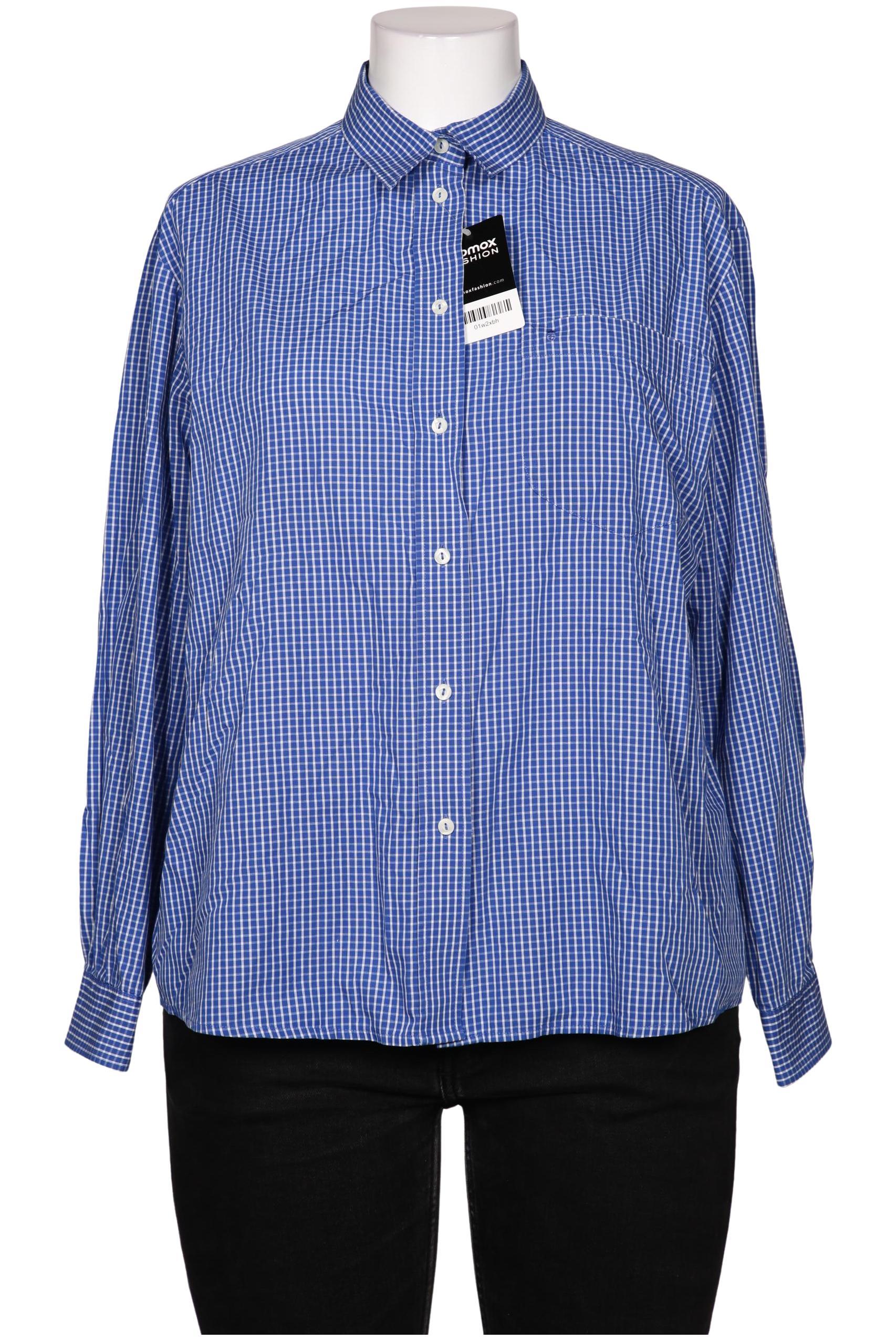 

eterna Damen Bluse, blau, Gr. 42