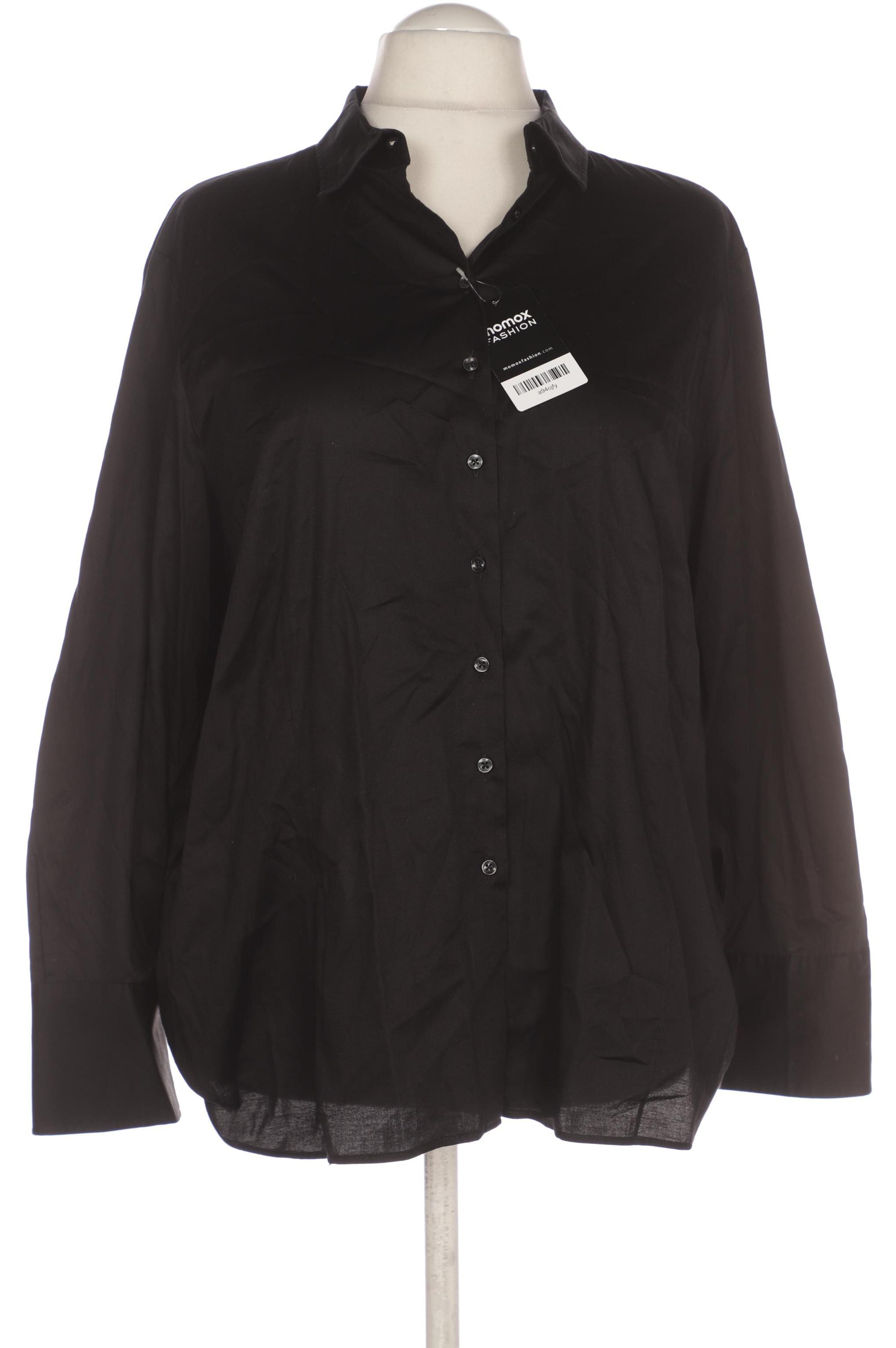 

eterna Damen Bluse, schwarz, Gr. 52