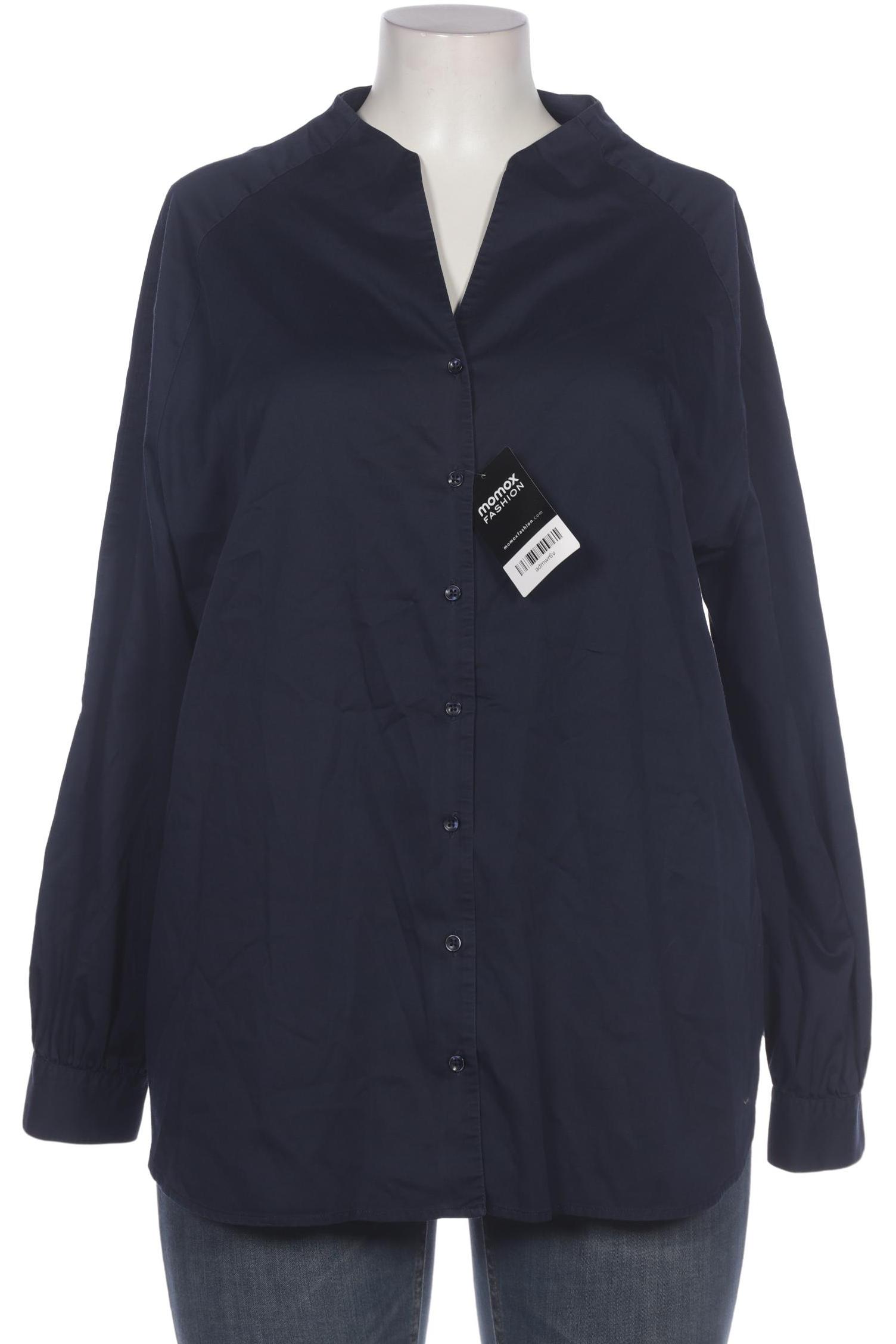 

eterna Damen Bluse, marineblau, Gr. 50