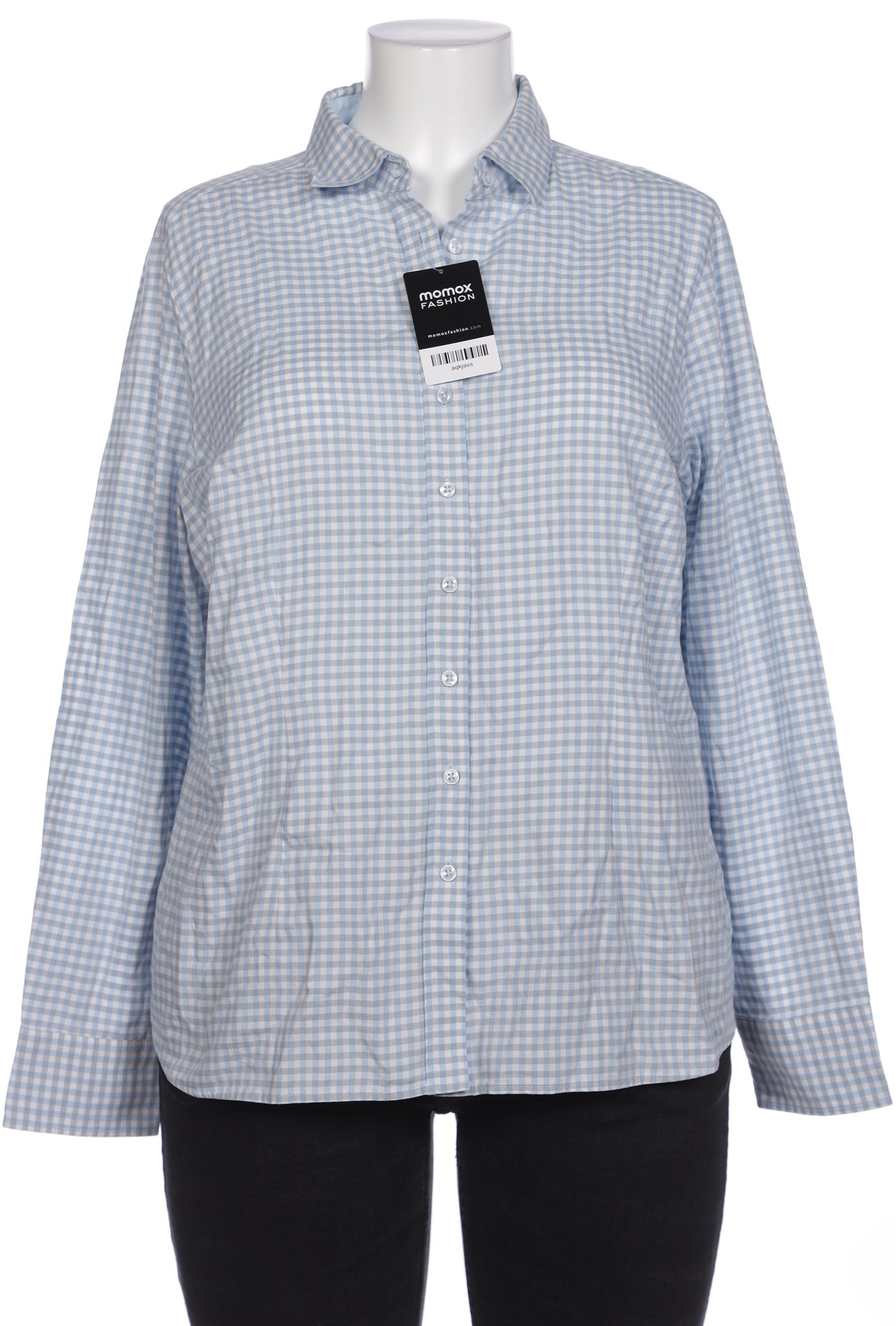 

eterna Damen Bluse, hellblau, Gr. 46