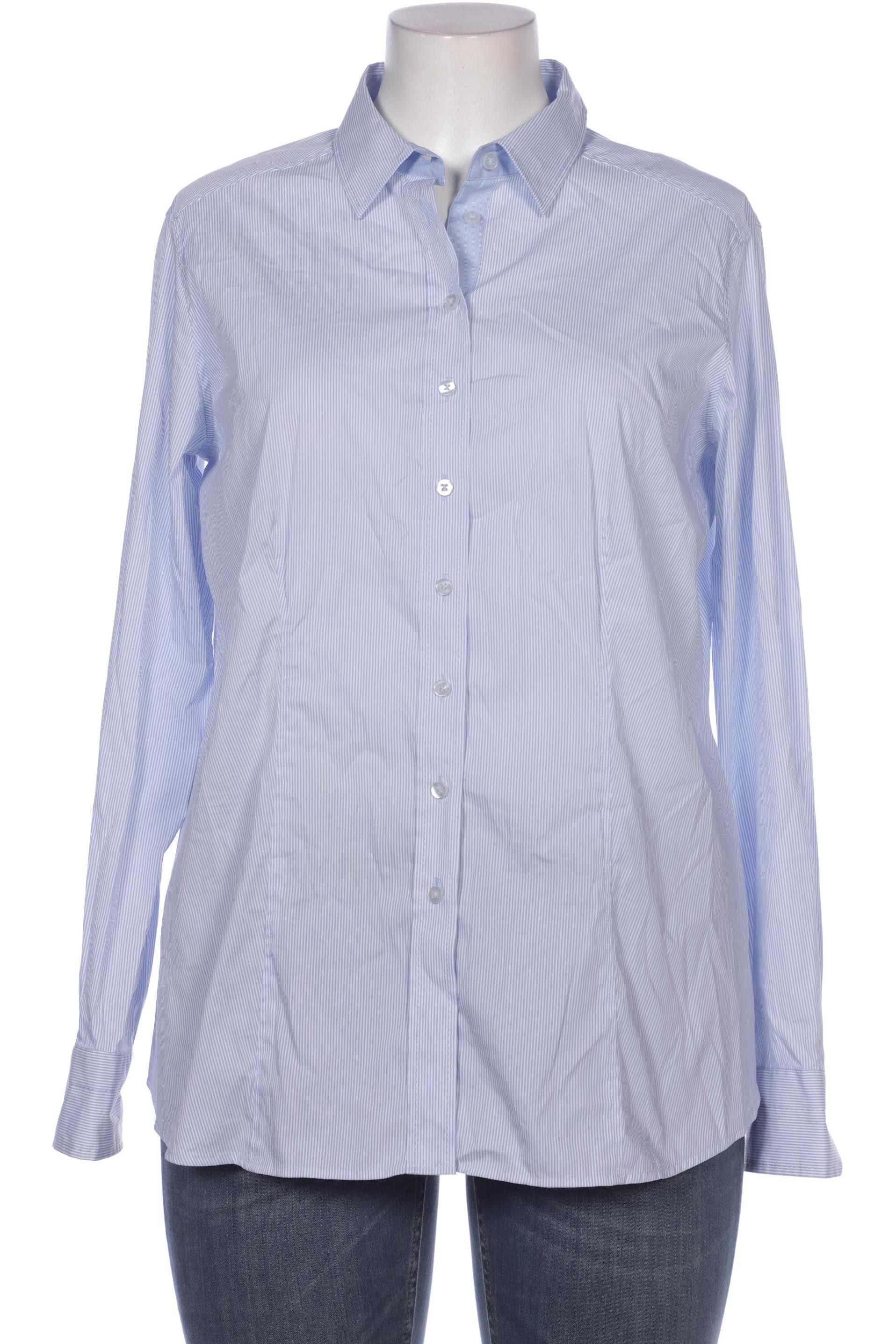 

eterna Damen Bluse, blau, Gr. 44