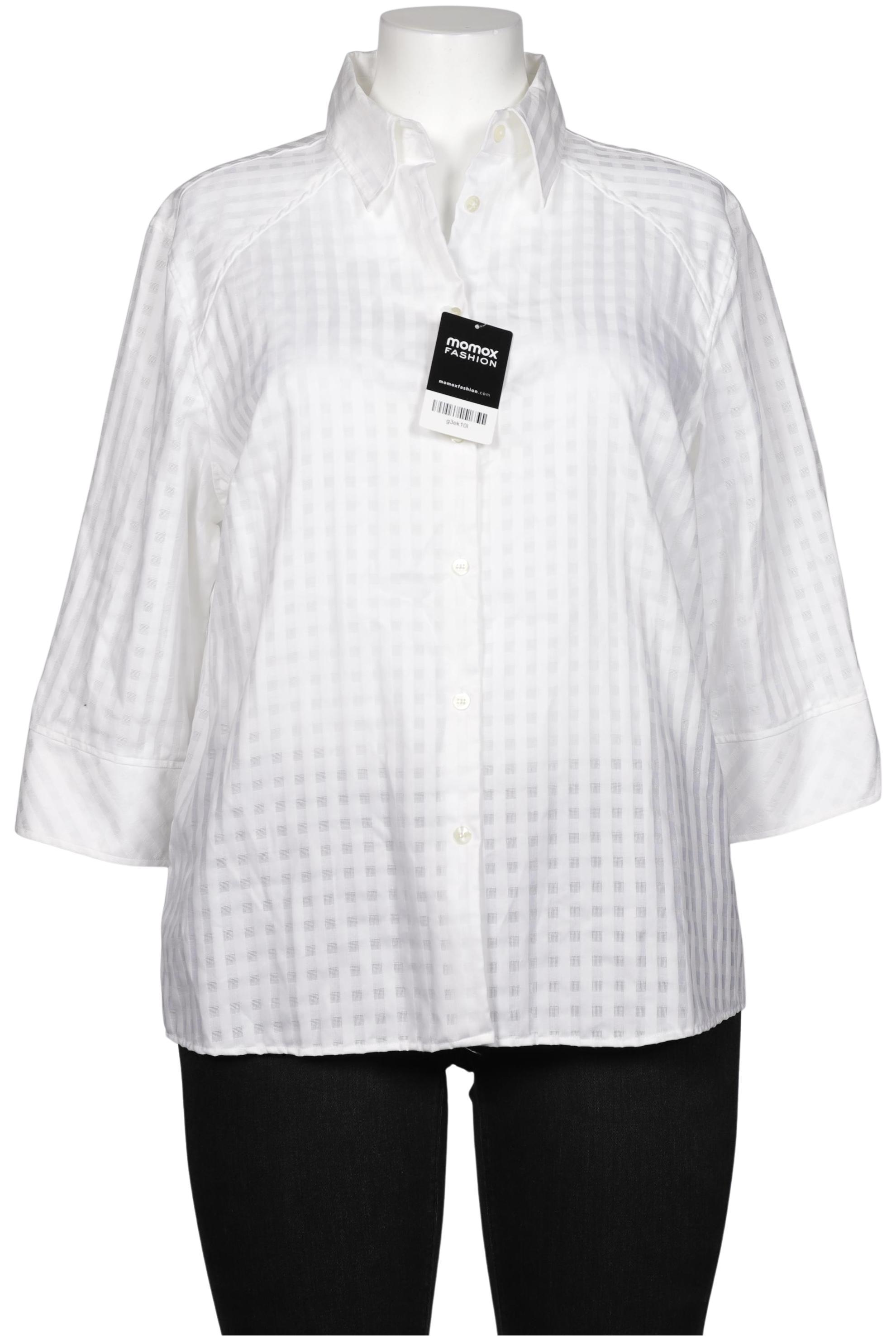 

eterna Damen Bluse, weiß, Gr. 46