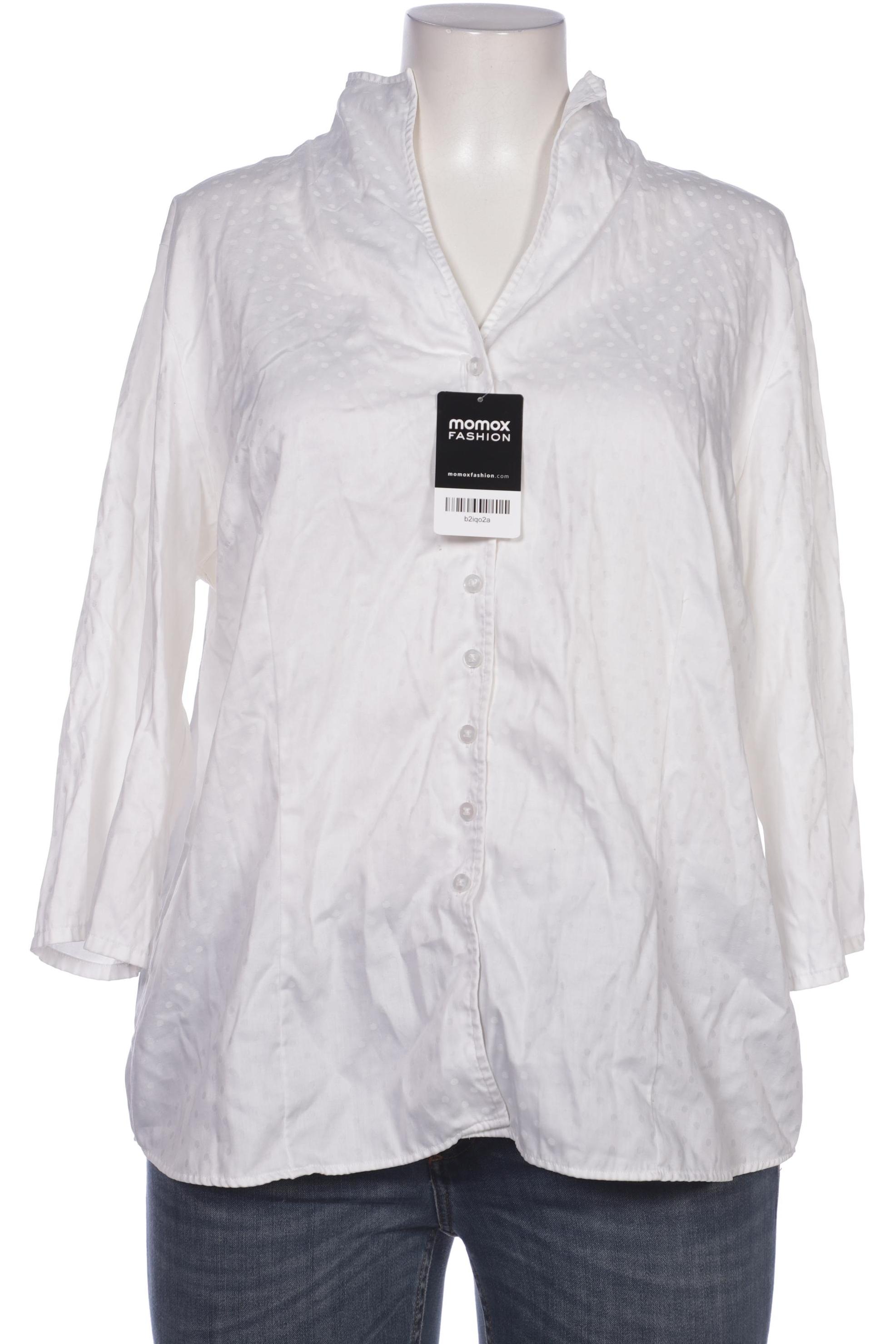

eterna Damen Bluse, cremeweiß, Gr. 48