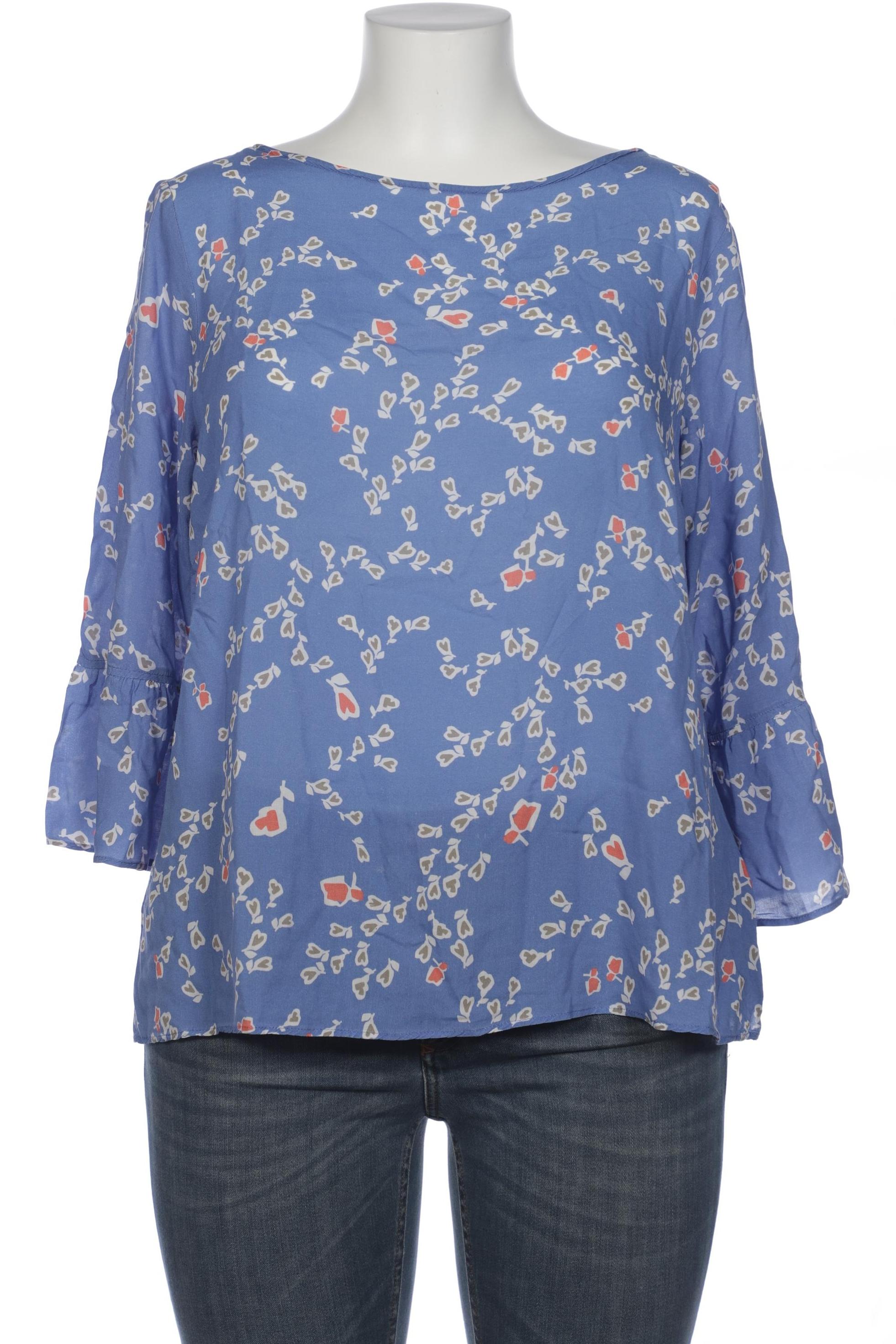 

eterna Damen Bluse, blau, Gr. 44