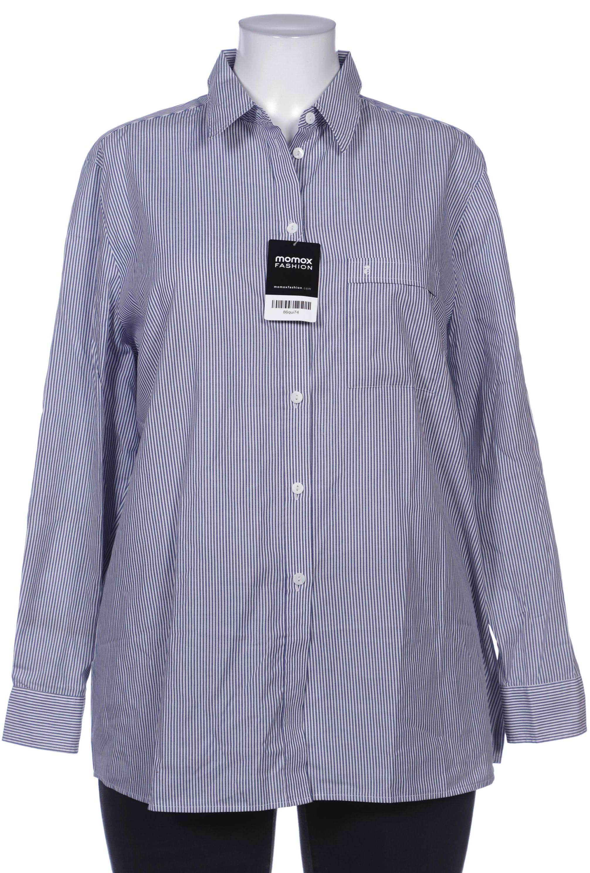 

eterna Damen Bluse, blau, Gr. 46