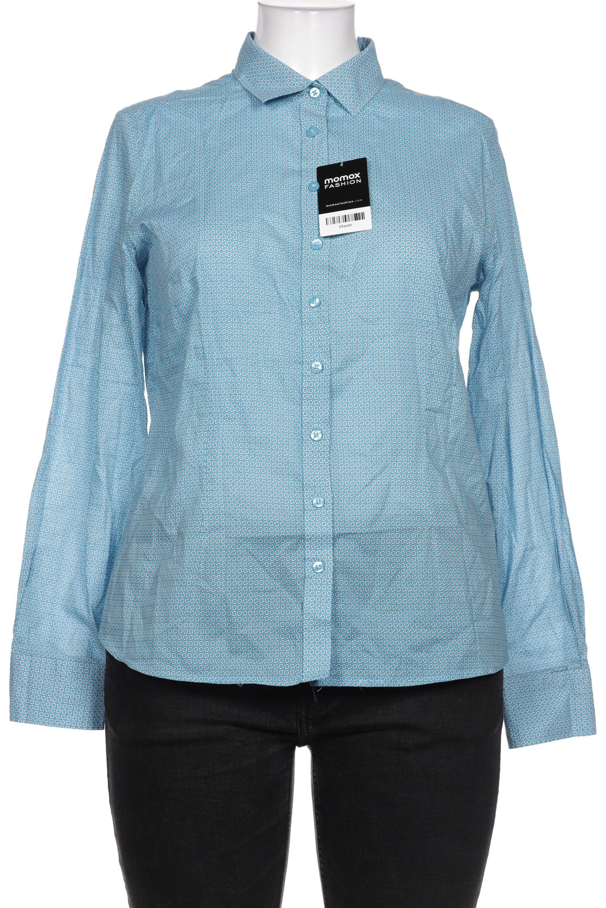 

eterna Damen Bluse, blau, Gr. 42