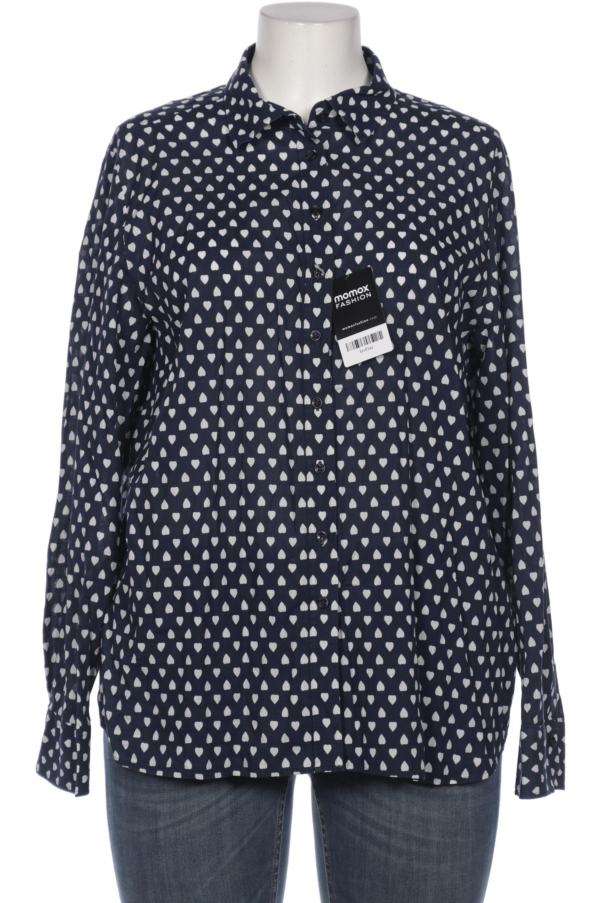 

eterna Damen Bluse, marineblau, Gr. 50