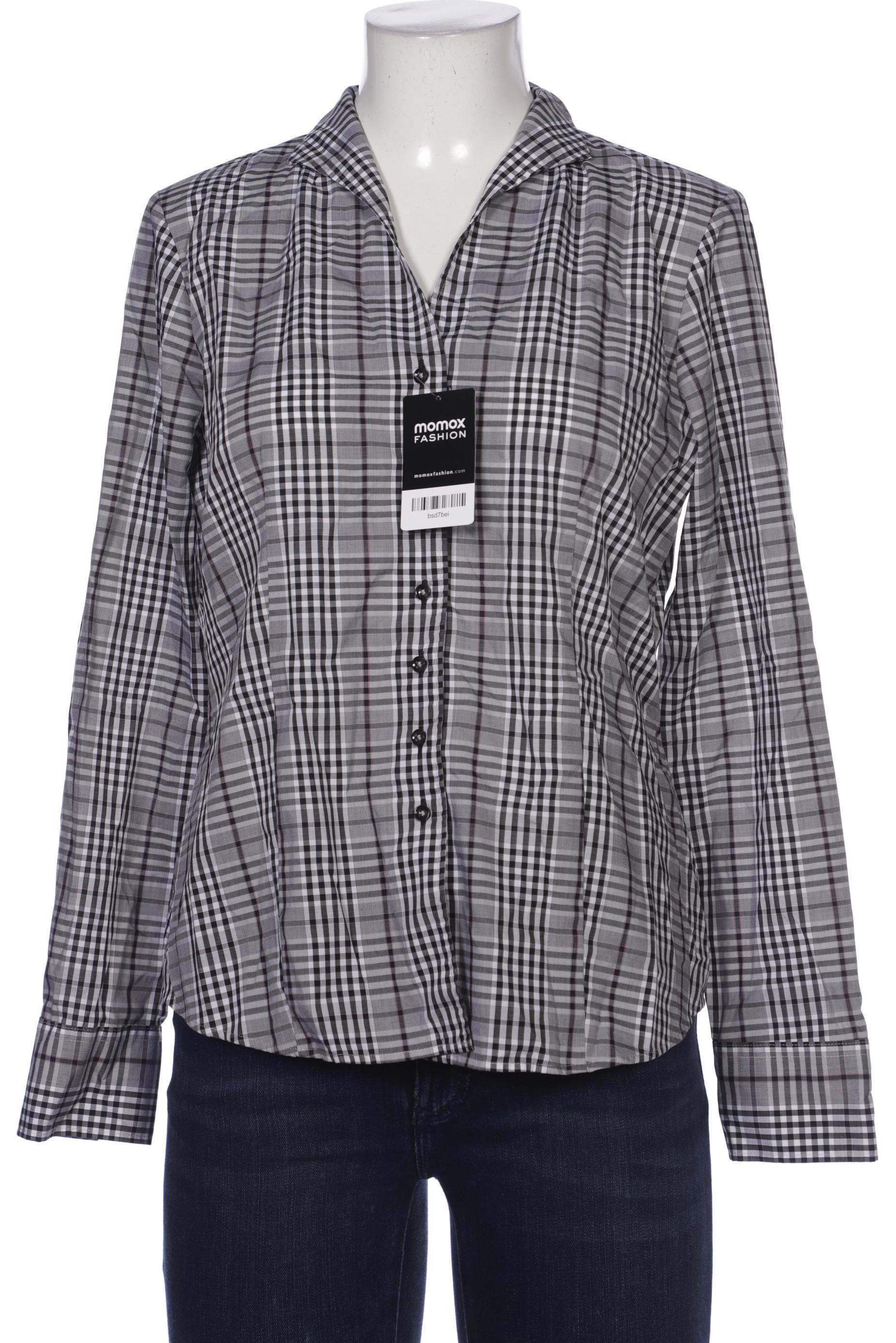 

eterna Damen Bluse, grau, Gr. 40