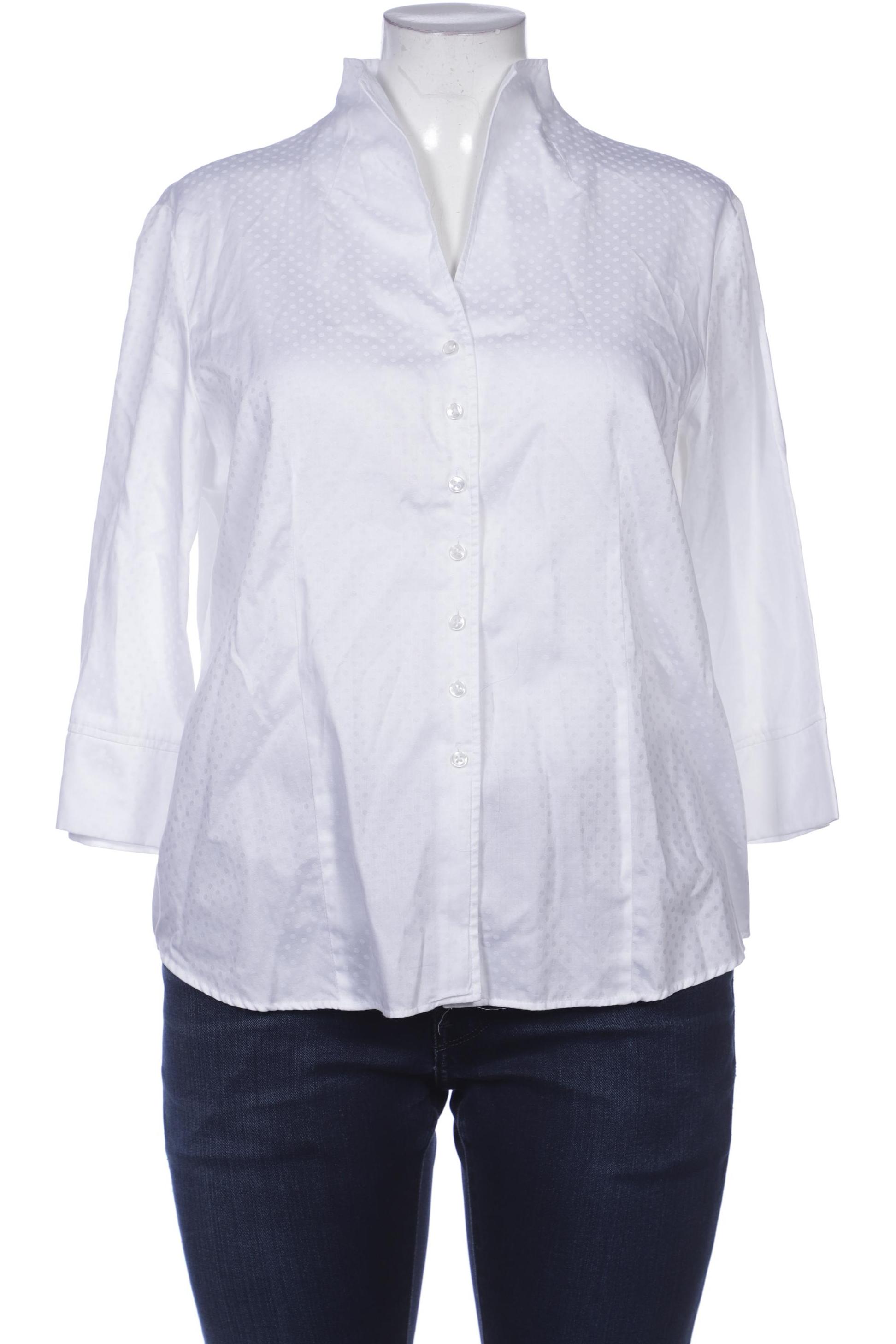

eterna Damen Bluse, weiß, Gr. 44