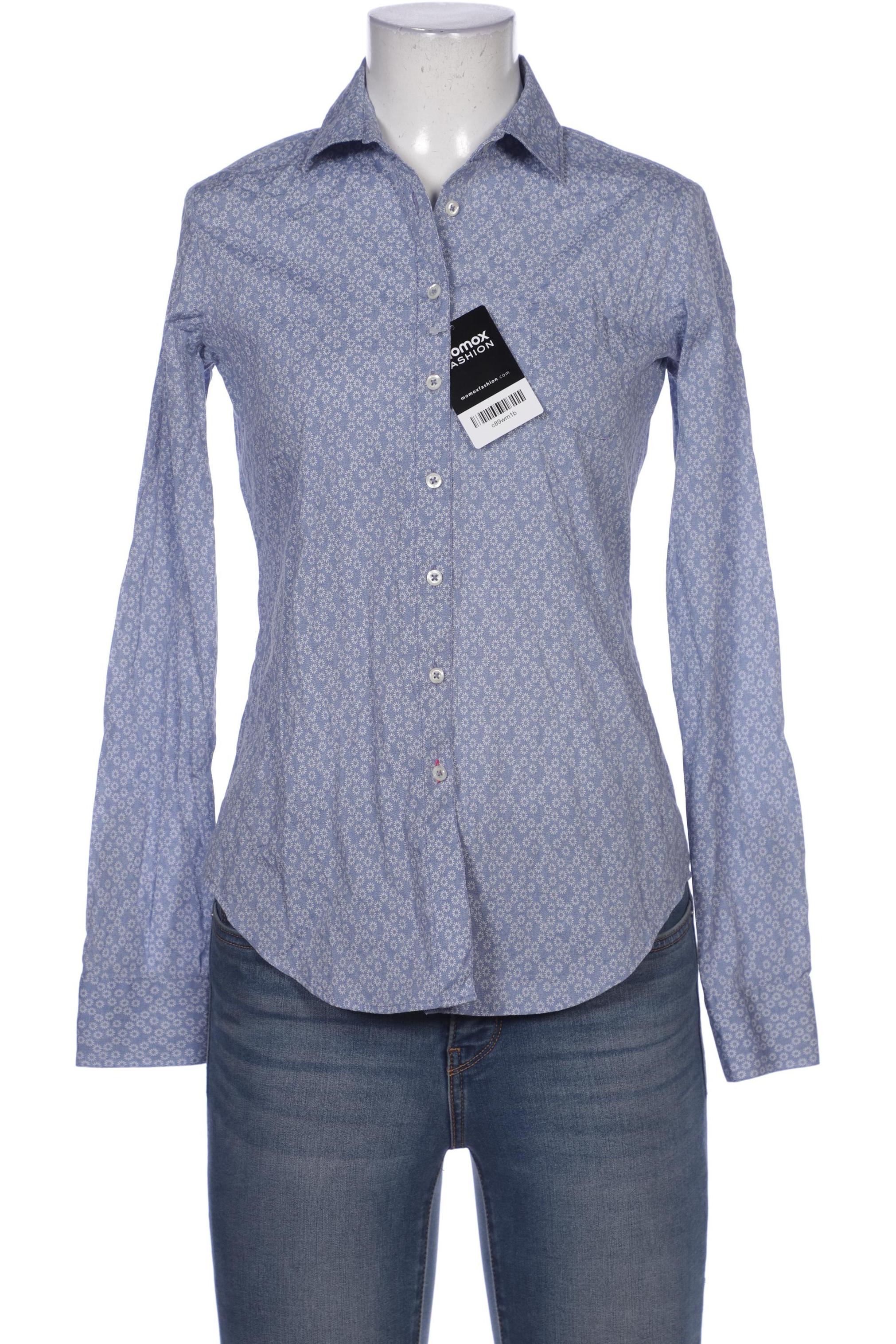 

eterna Damen Bluse, blau, Gr. 34