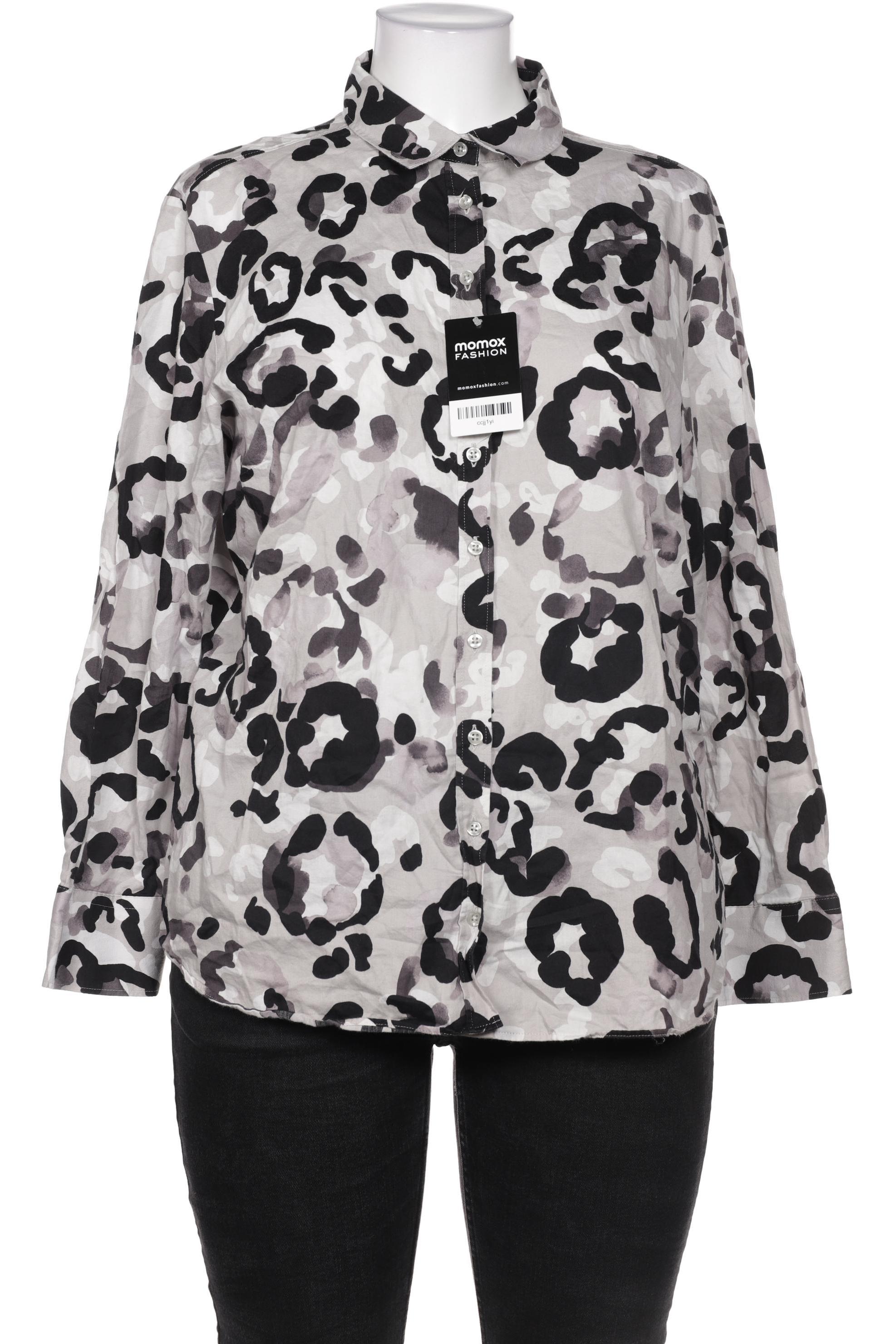 

eterna Damen Bluse, grau, Gr. 46