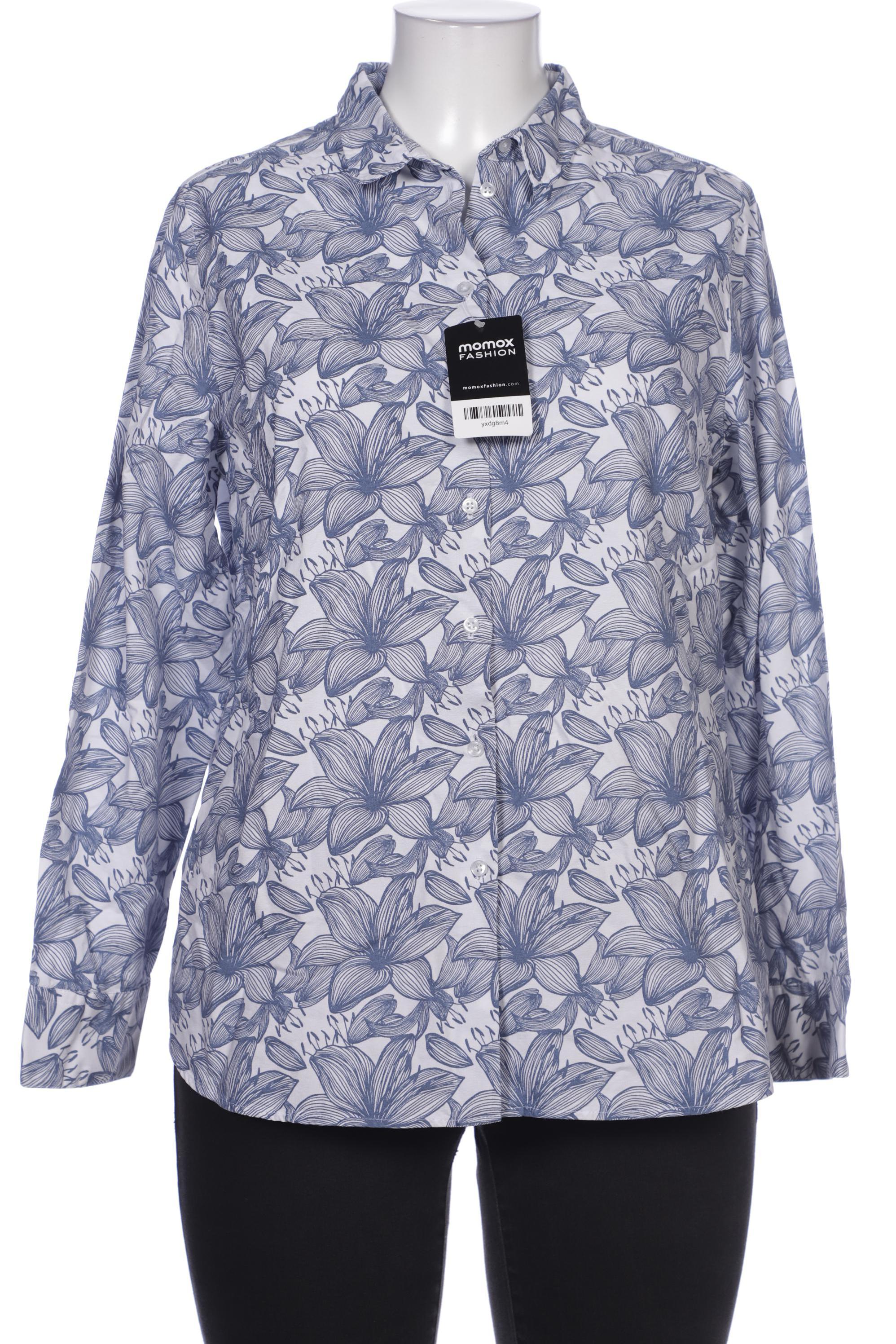 

eterna Damen Bluse, blau, Gr. 44