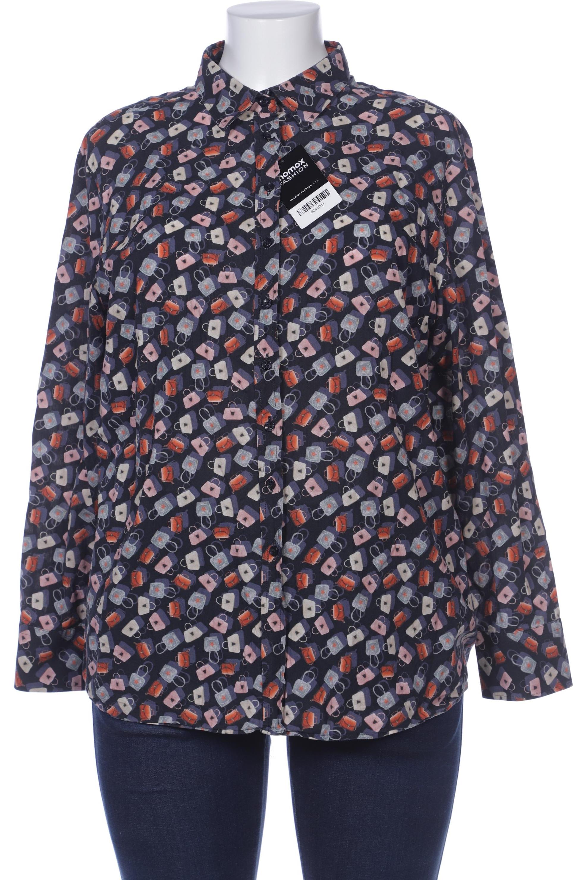 

eterna Damen Bluse, marineblau, Gr. 48