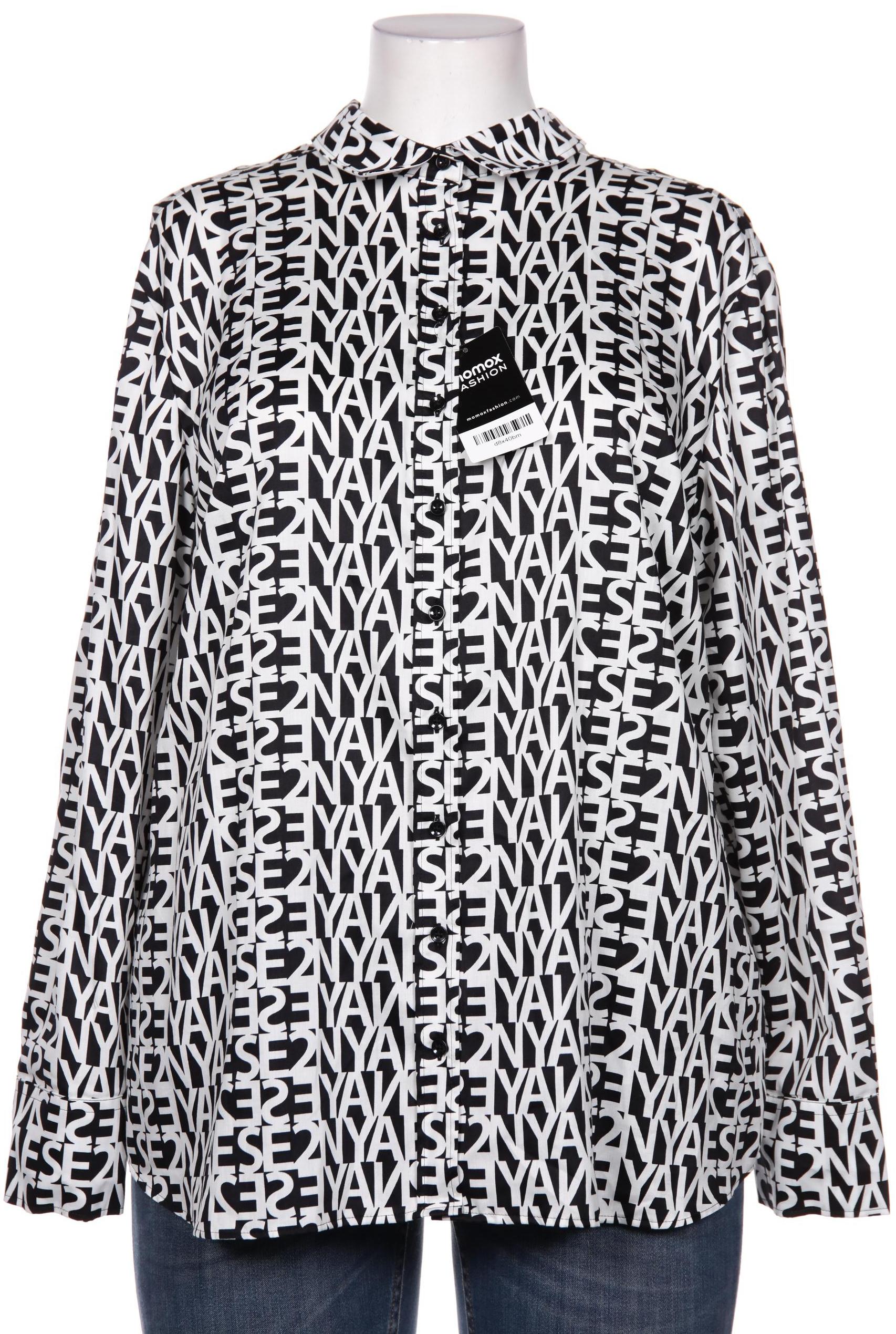 

eterna Damen Bluse, schwarz, Gr. 48