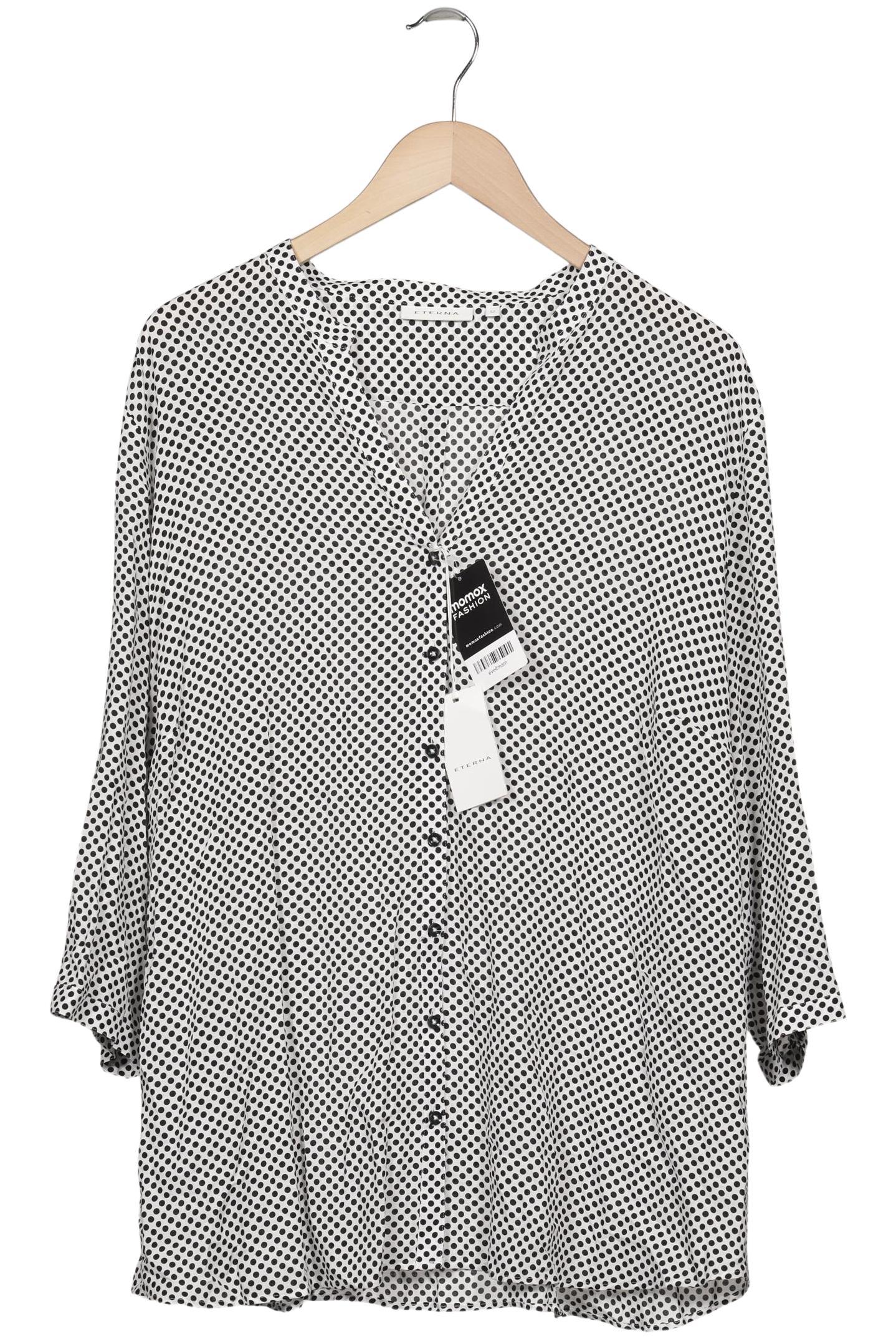 

eterna Damen Bluse, weiß, Gr. 52