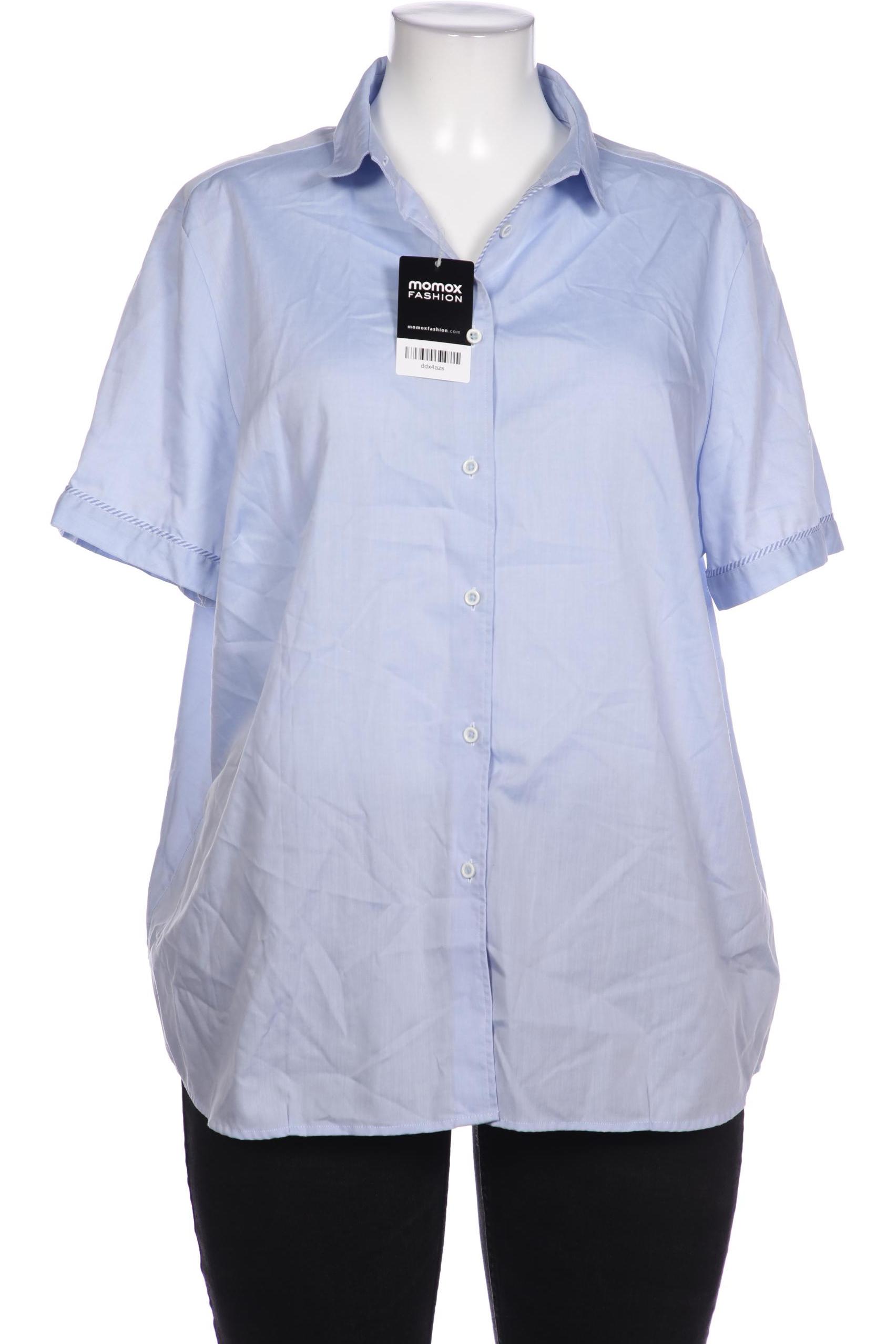 

eterna Damen Bluse, hellblau, Gr. 48