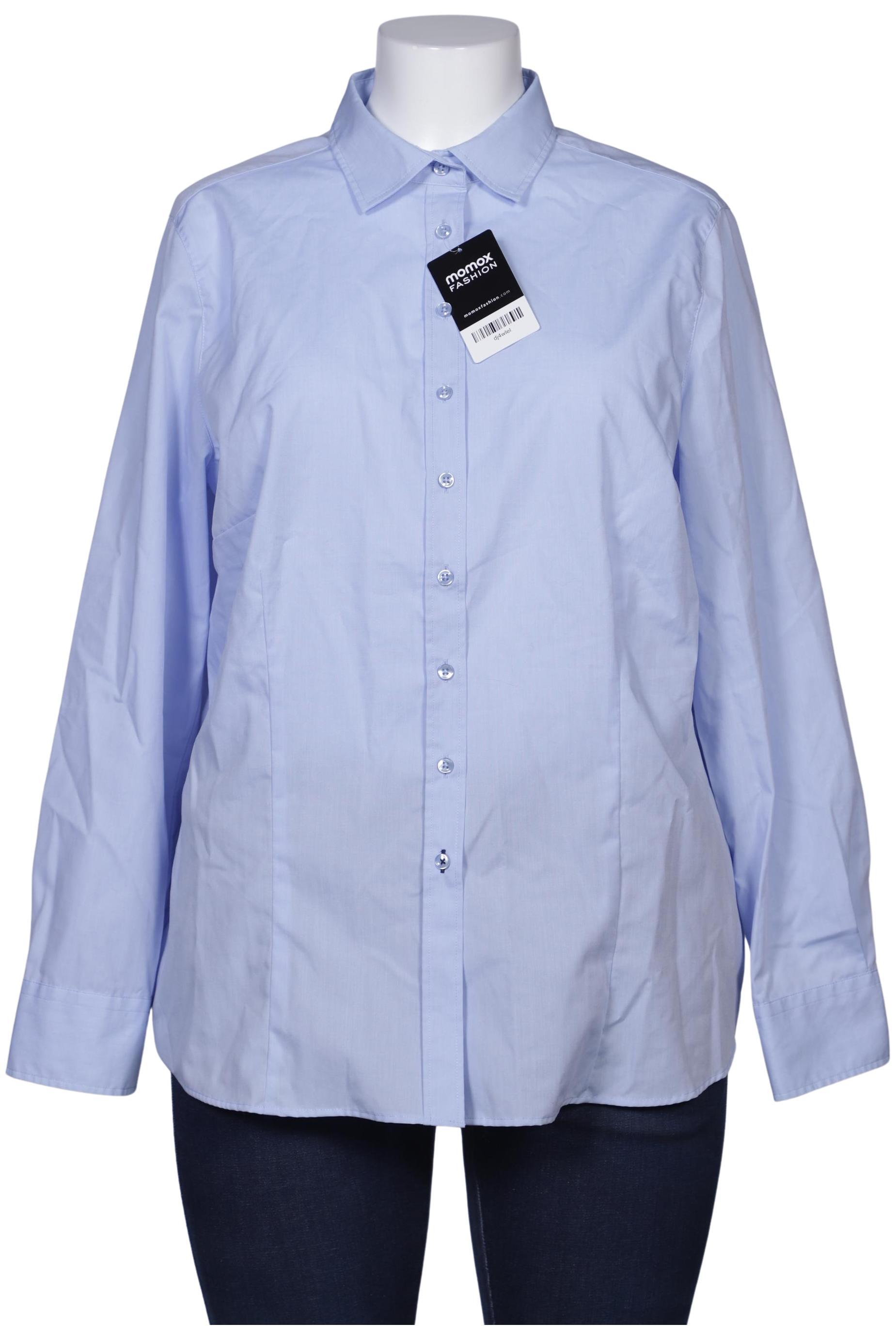 

eterna Damen Bluse, hellblau, Gr. 46