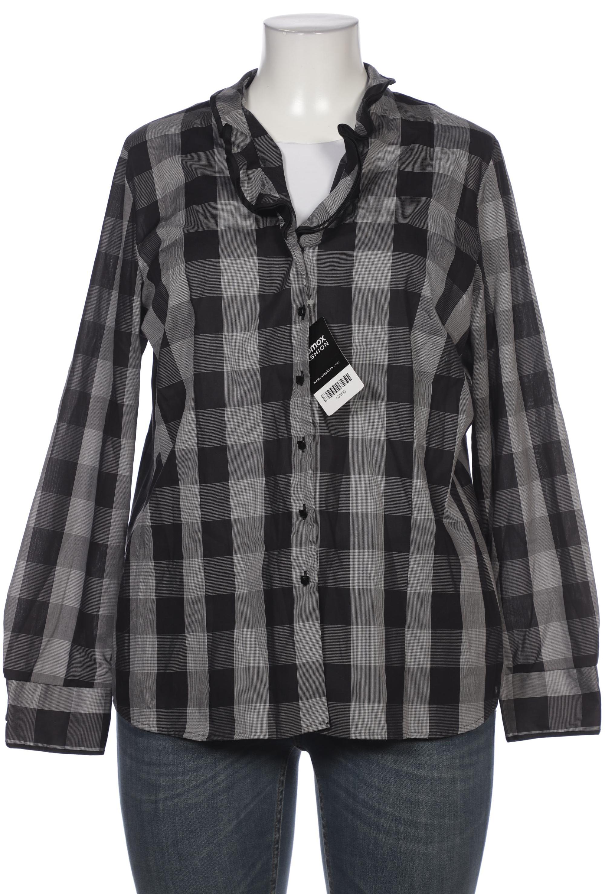 

eterna Damen Bluse, schwarz, Gr. 46