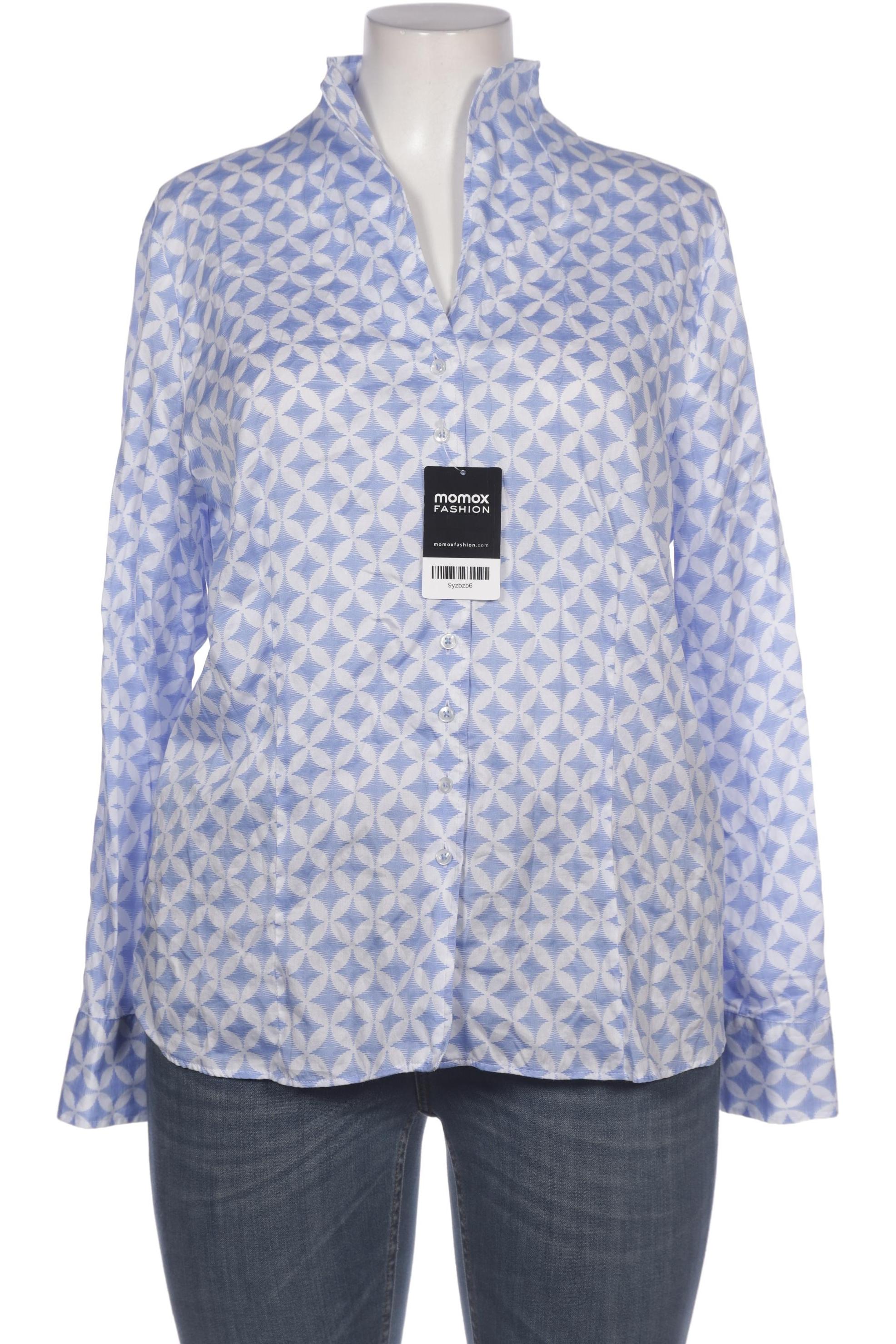 

eterna Damen Bluse, blau, Gr. 46