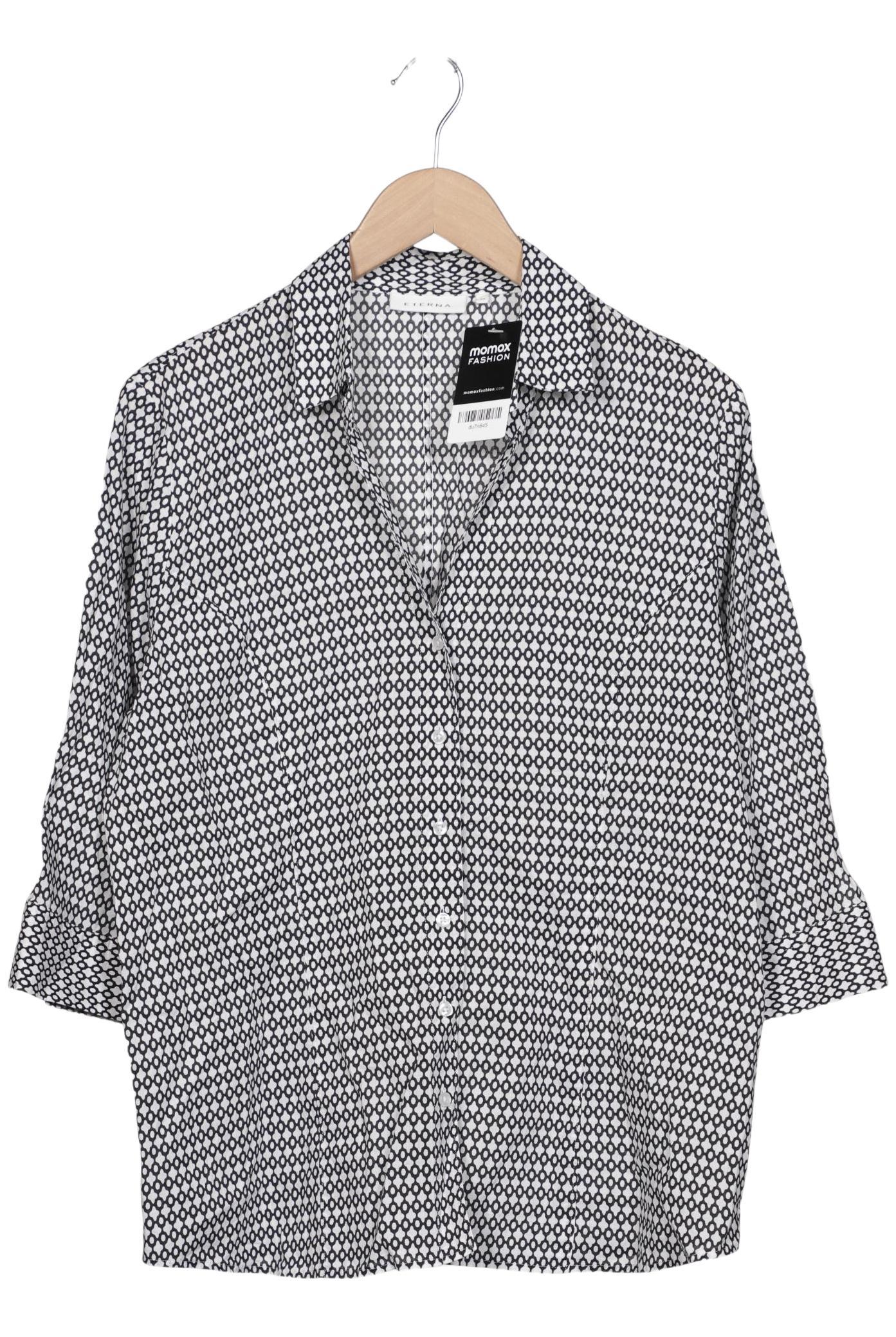 

eterna Damen Bluse, schwarz, Gr. 44