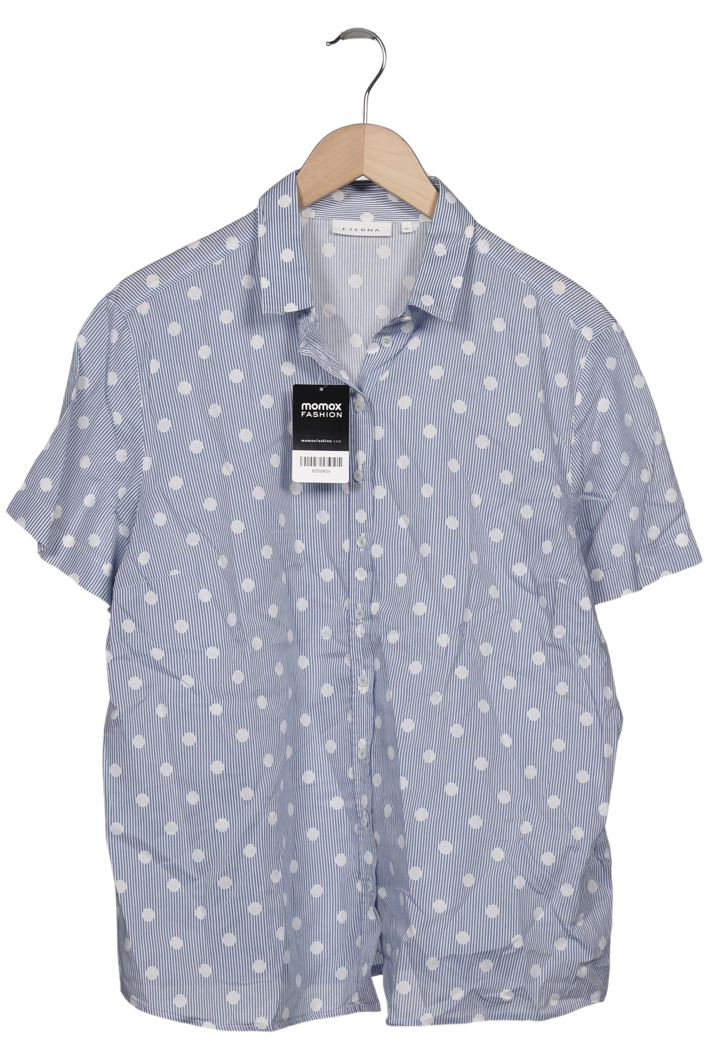 

eterna Damen Bluse, hellblau, Gr. 46