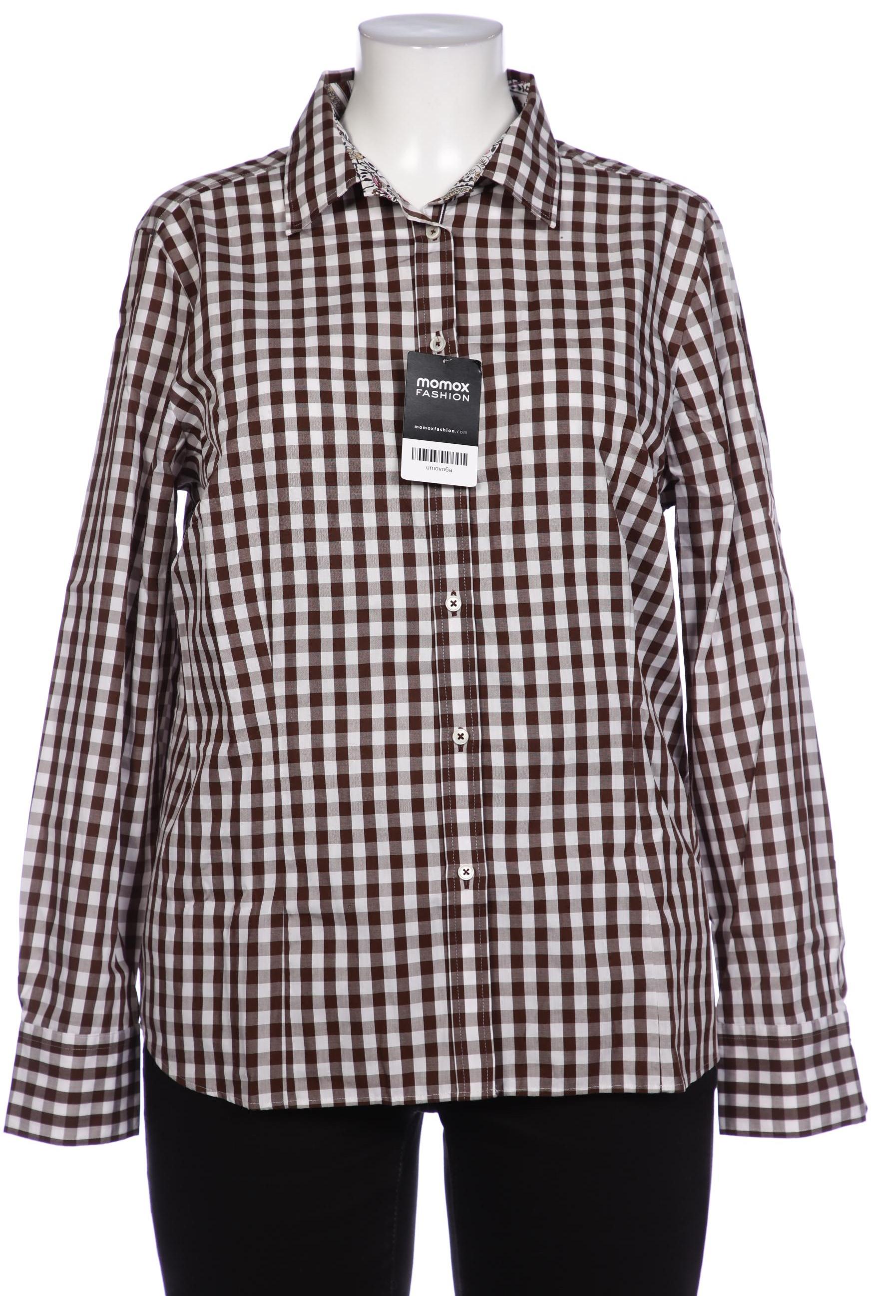 

eterna Damen Bluse, braun, Gr. 46