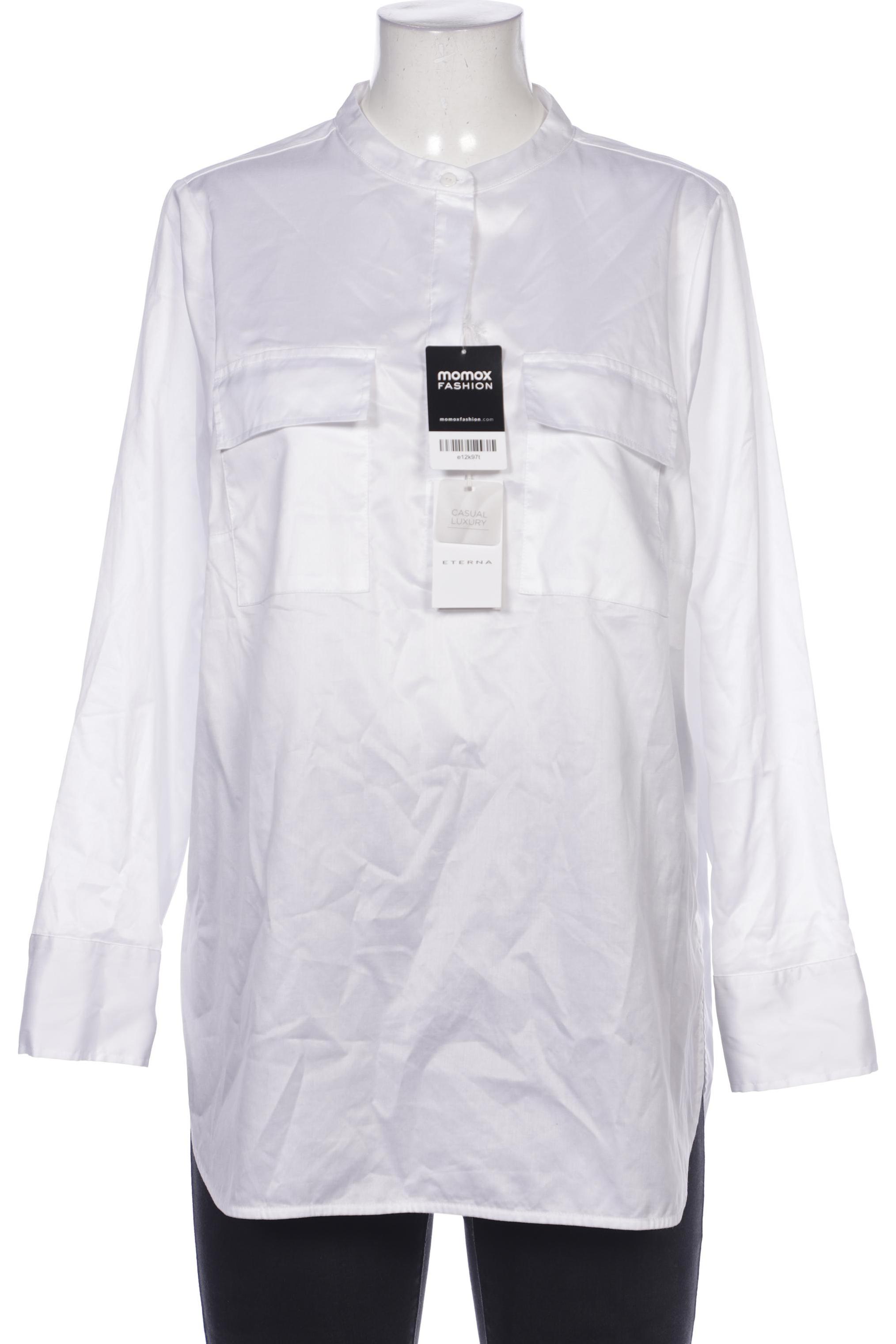 

eterna Damen Bluse, weiß, Gr. 42