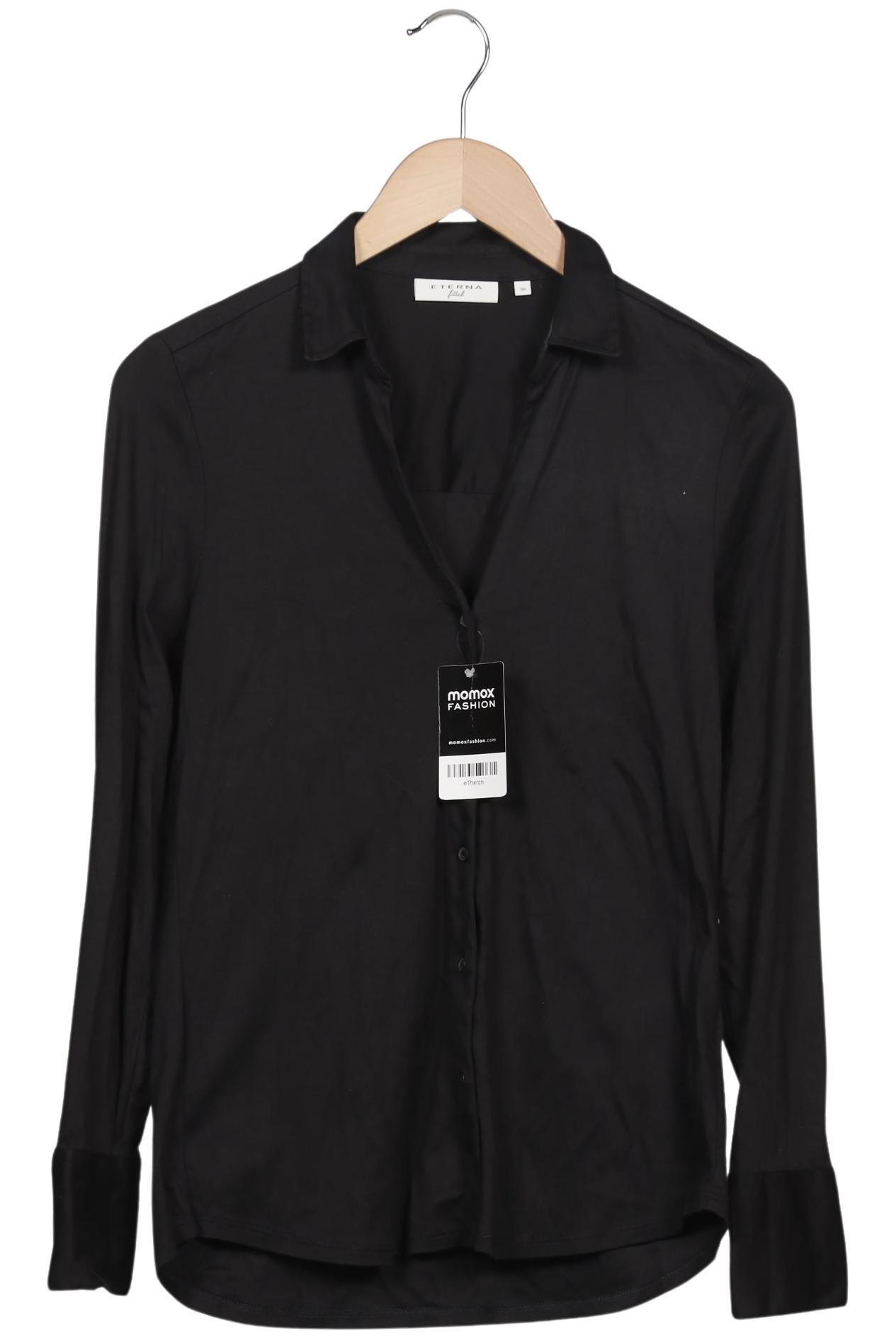 

eterna Damen Bluse, schwarz, Gr. 36