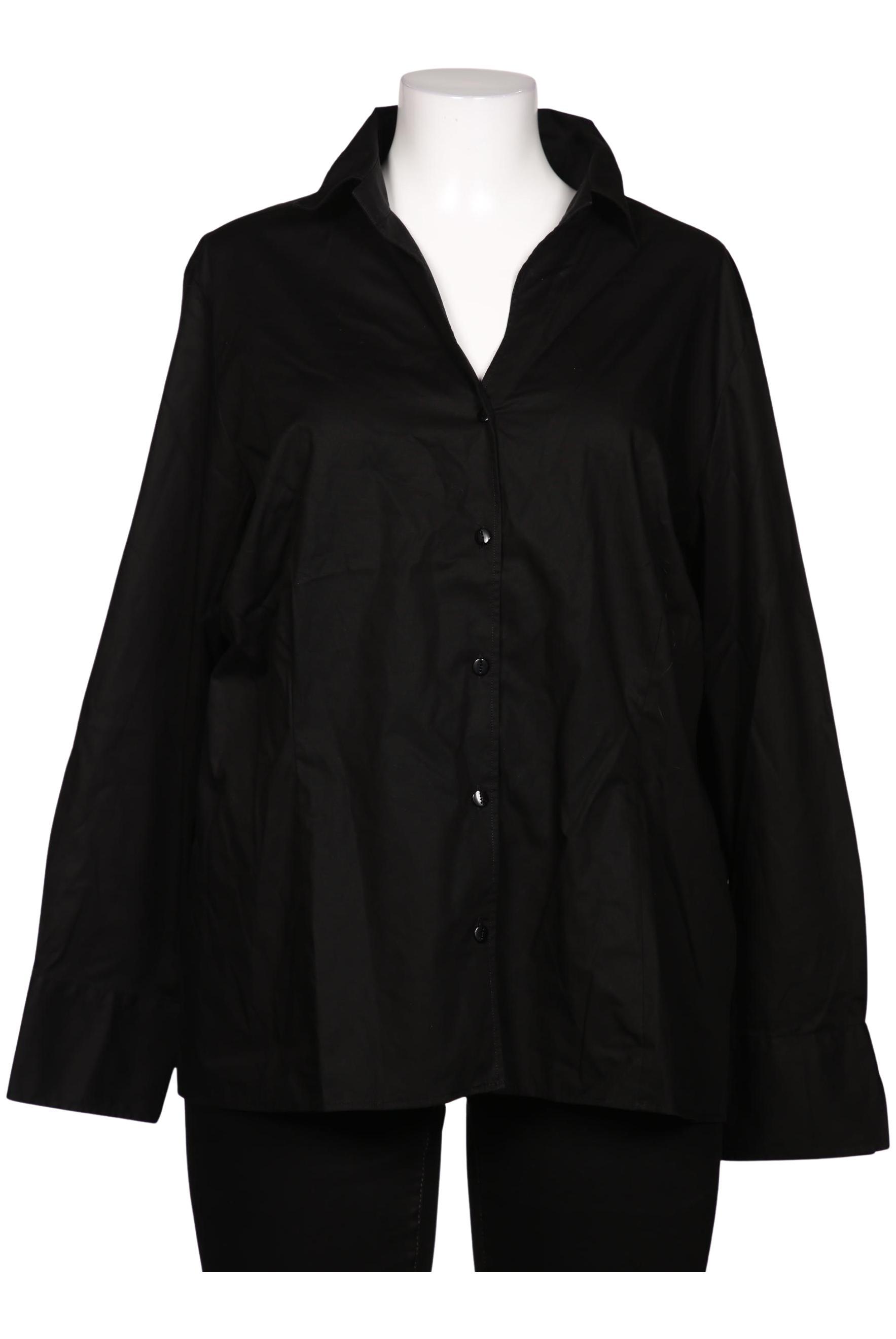 

eterna Damen Bluse, schwarz, Gr. 52