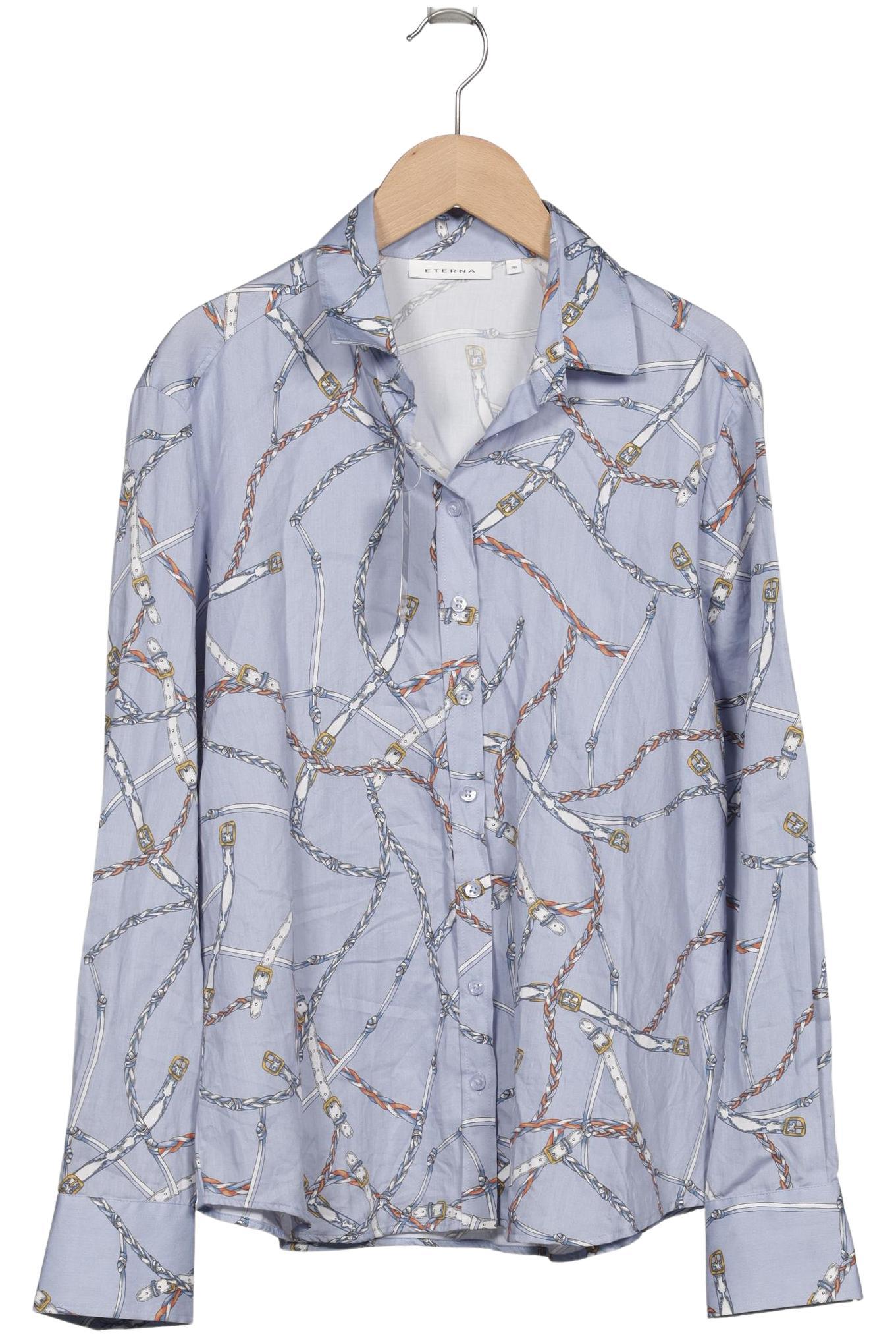 

eterna Damen Bluse, hellblau, Gr. 38