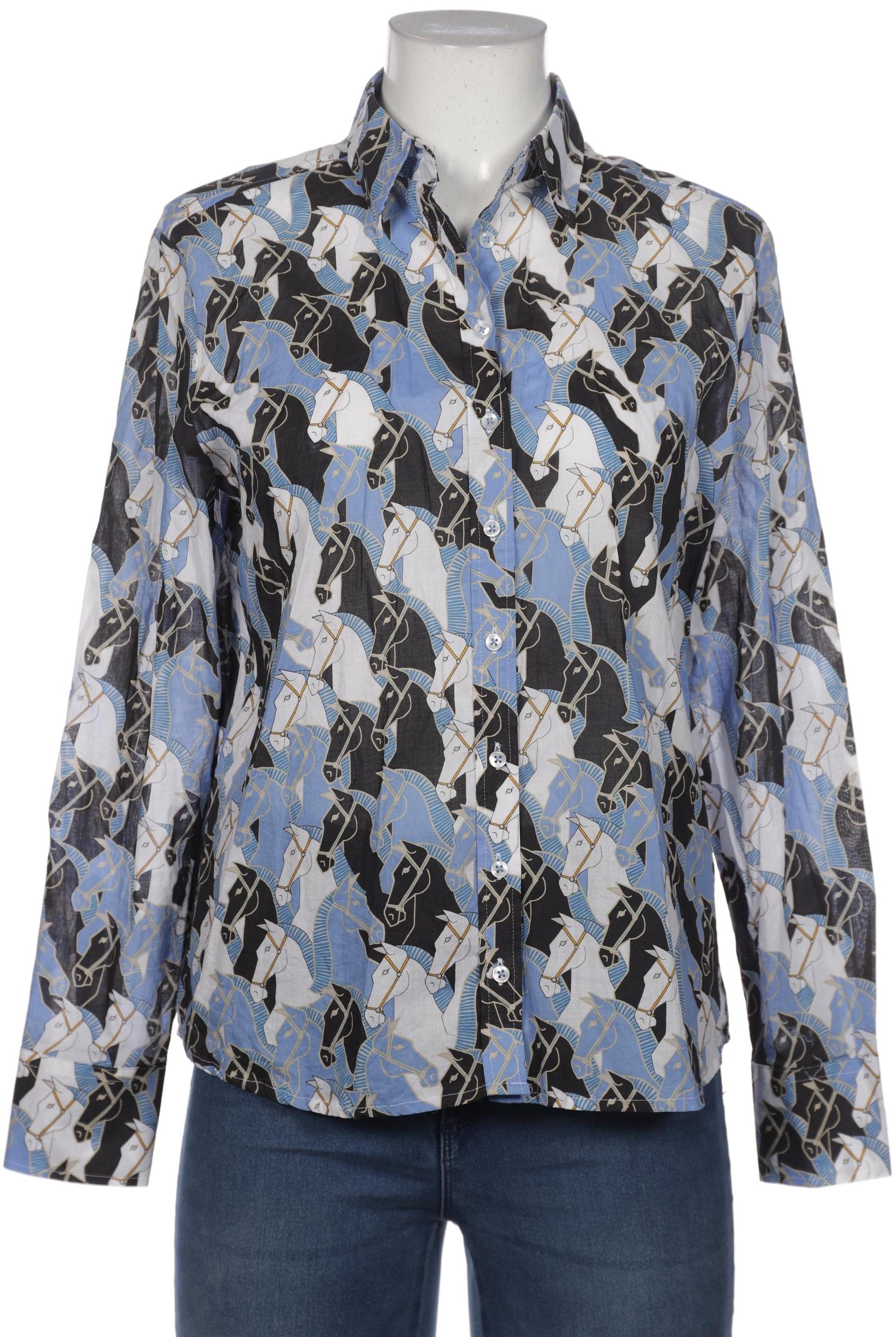 

eterna Damen Bluse, blau, Gr. 40