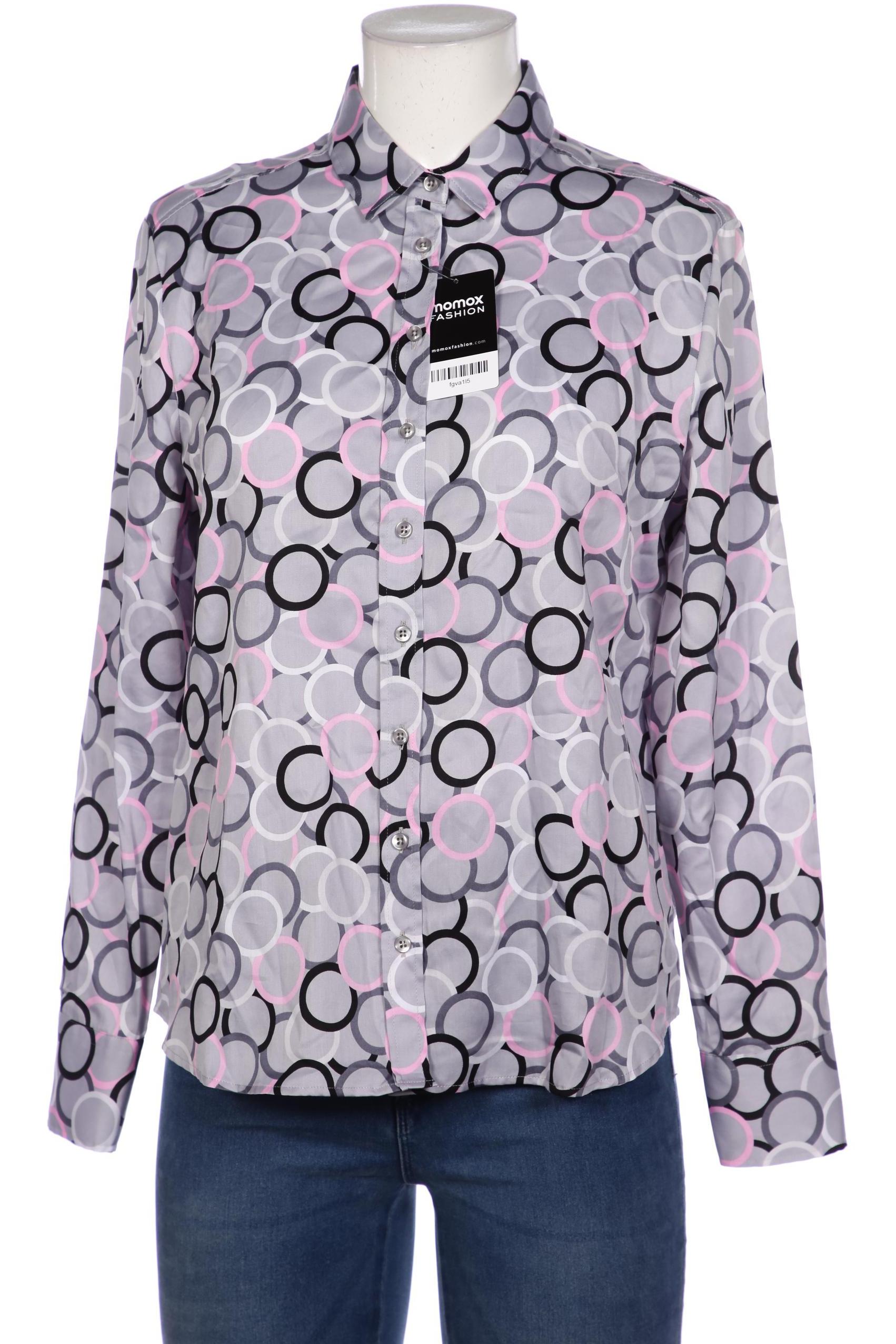 

eterna Damen Bluse, grau, Gr. 40