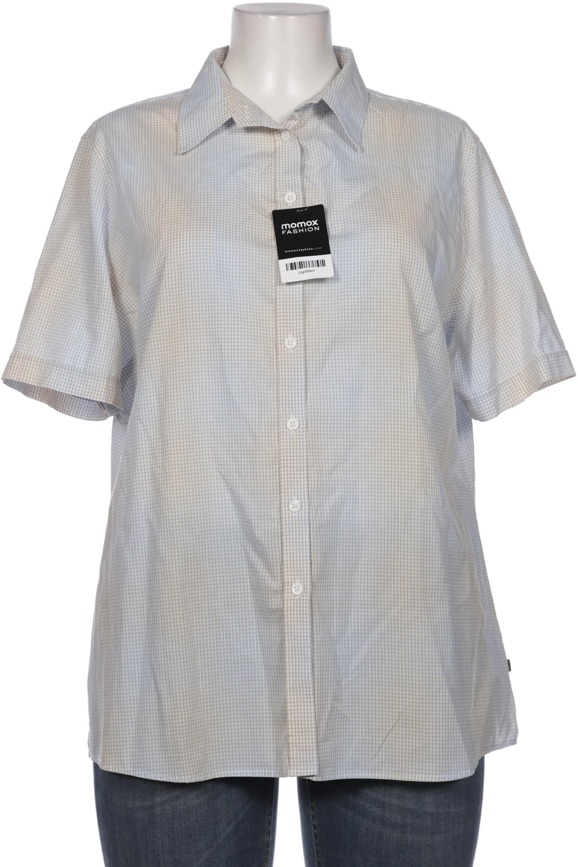 

eterna Damen Bluse, hellblau, Gr. 48
