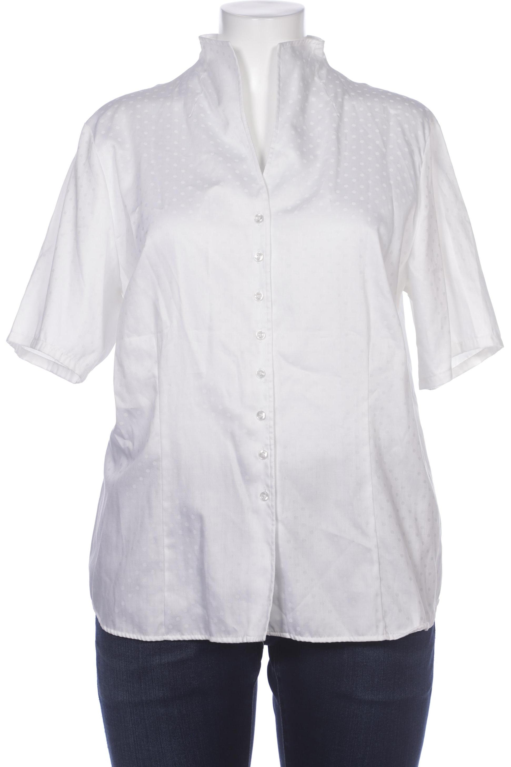 

eterna Damen Bluse, cremeweiß, Gr. 46
