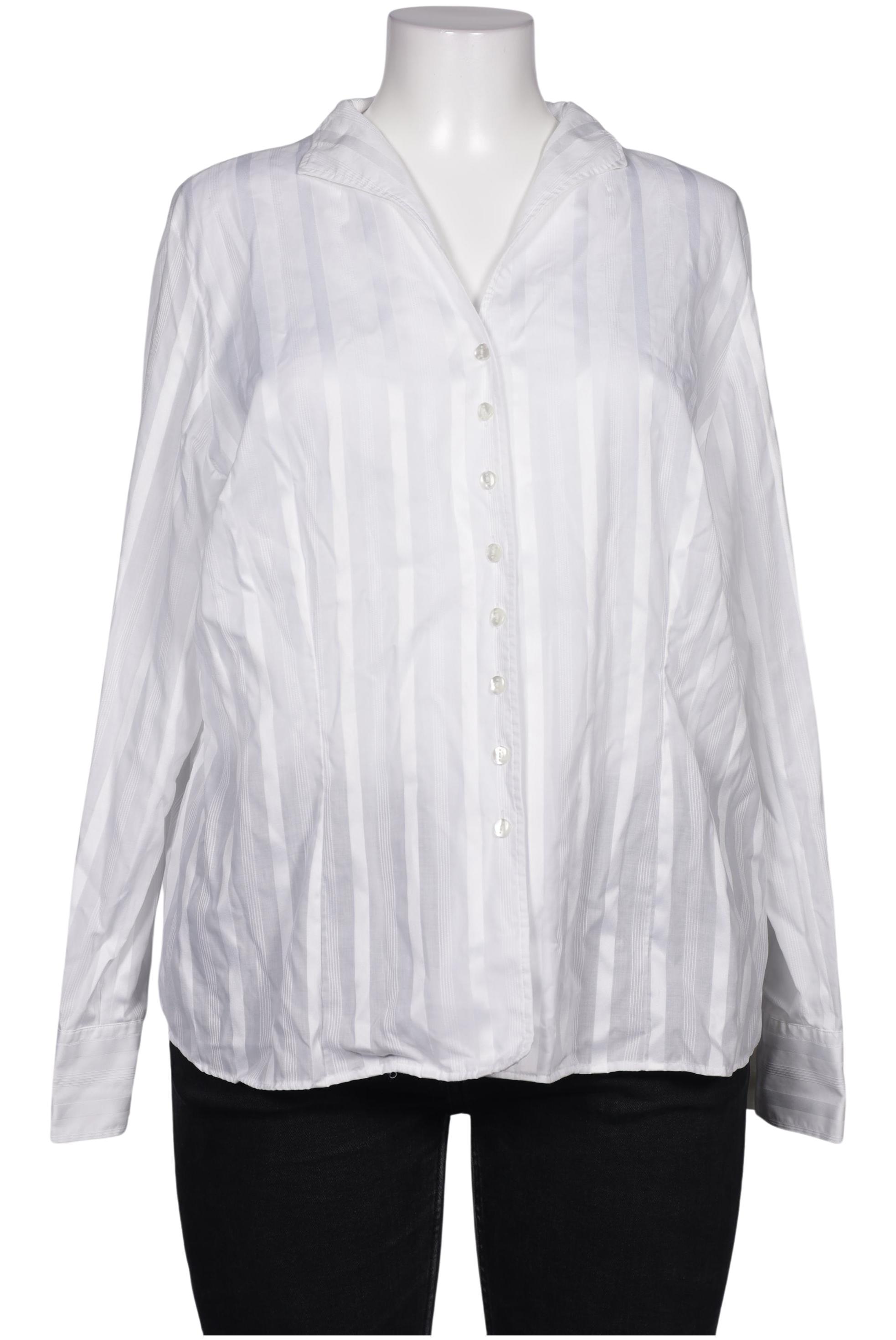 

eterna Damen Bluse, weiß, Gr. 48