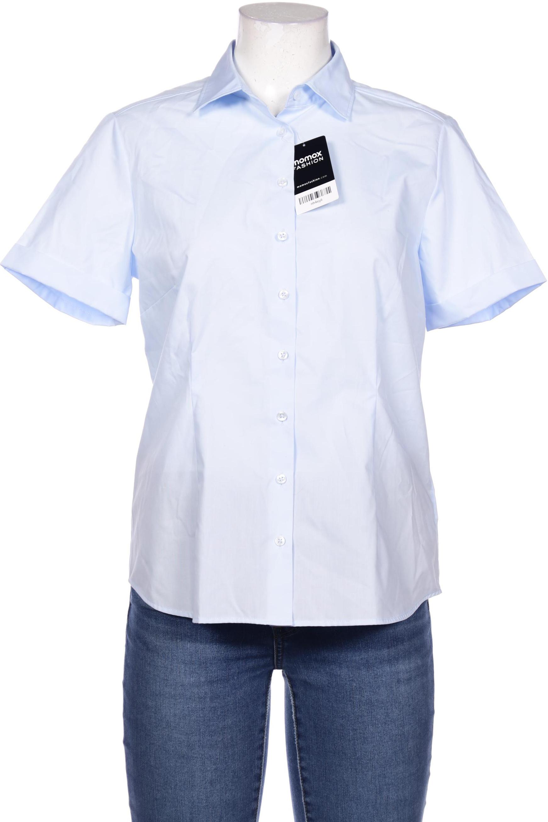 

eterna Damen Bluse, hellblau, Gr. 40
