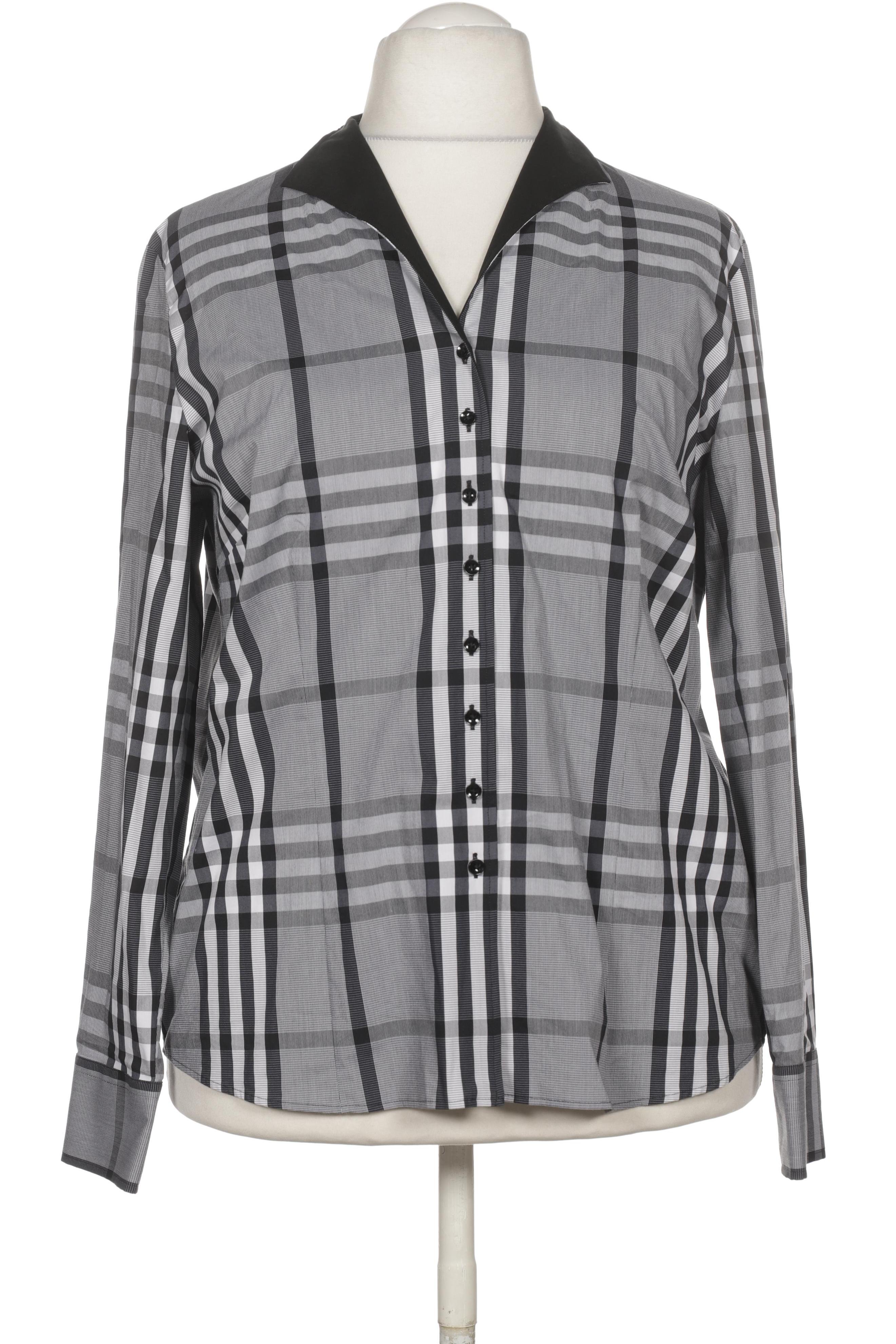 

eterna Damen Bluse, grau, Gr. 46