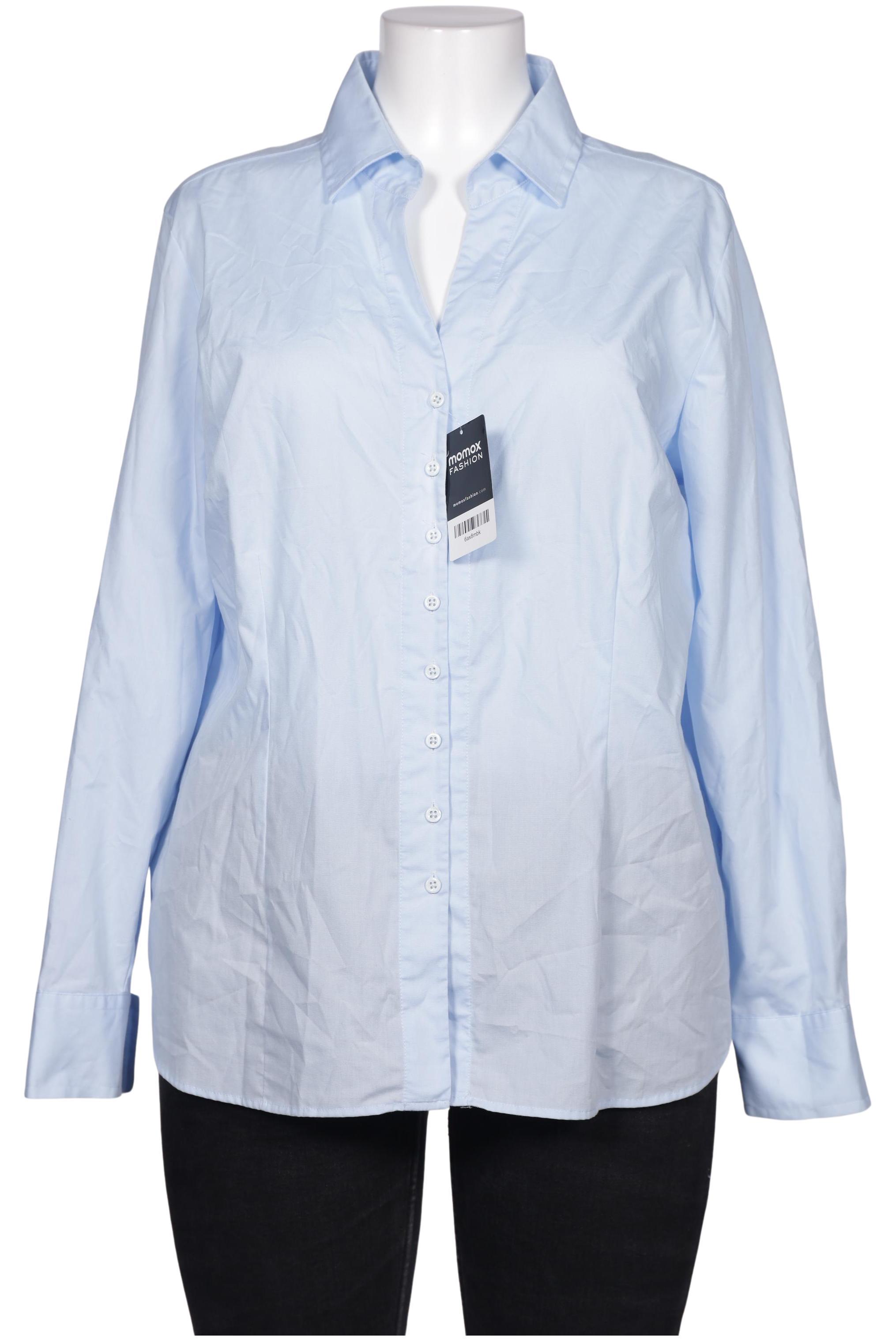 

eterna Damen Bluse, hellblau, Gr. 46