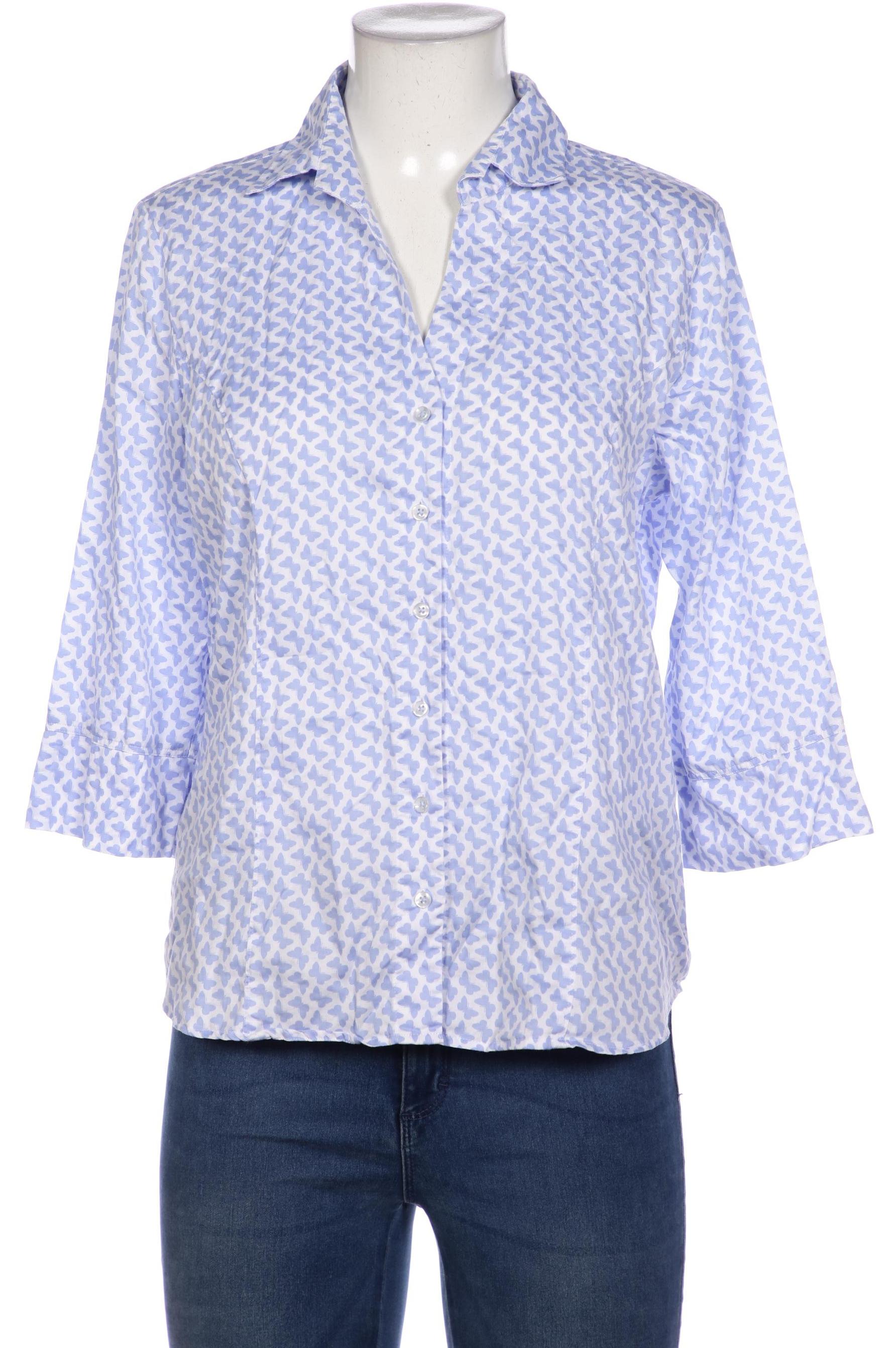 

eterna Damen Bluse, blau, Gr. 42