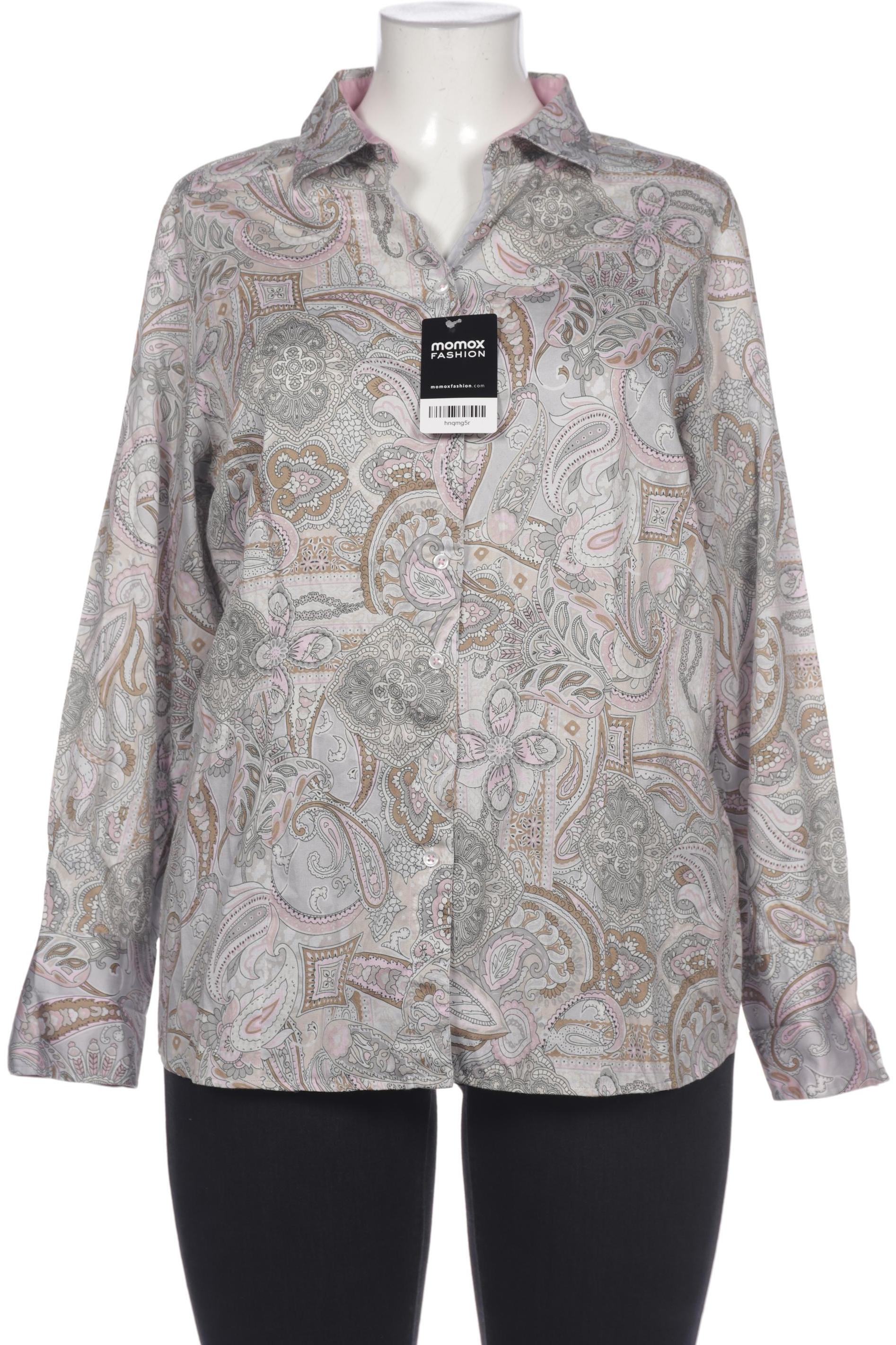 

eterna Damen Bluse, grau, Gr. 46