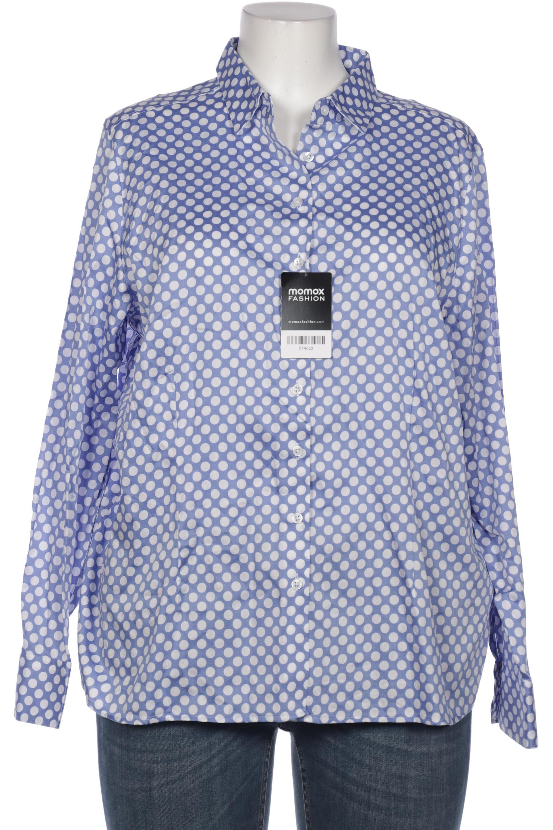 

eterna Damen Bluse, blau, Gr. 50