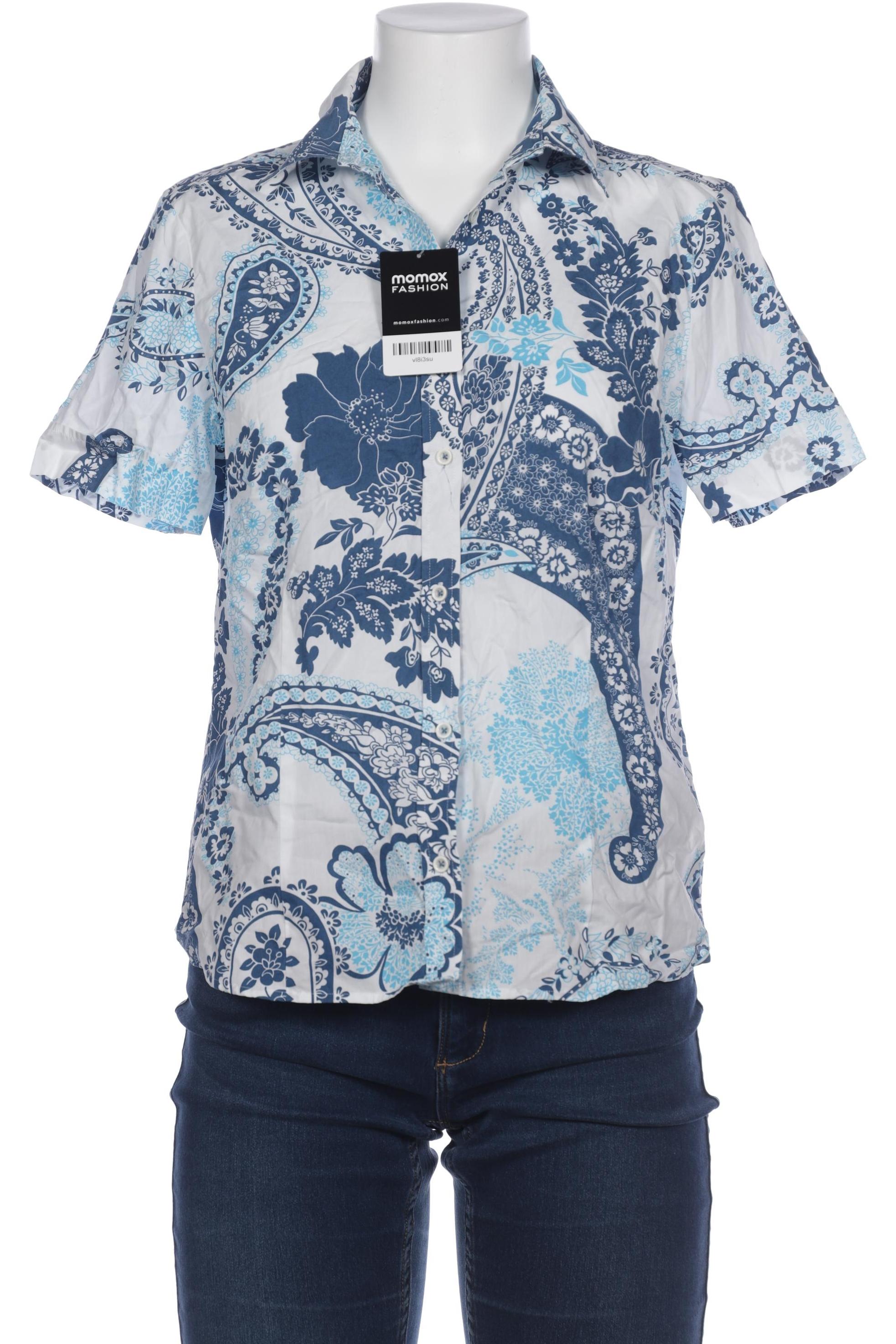 

eterna Damen Bluse, blau, Gr. 40