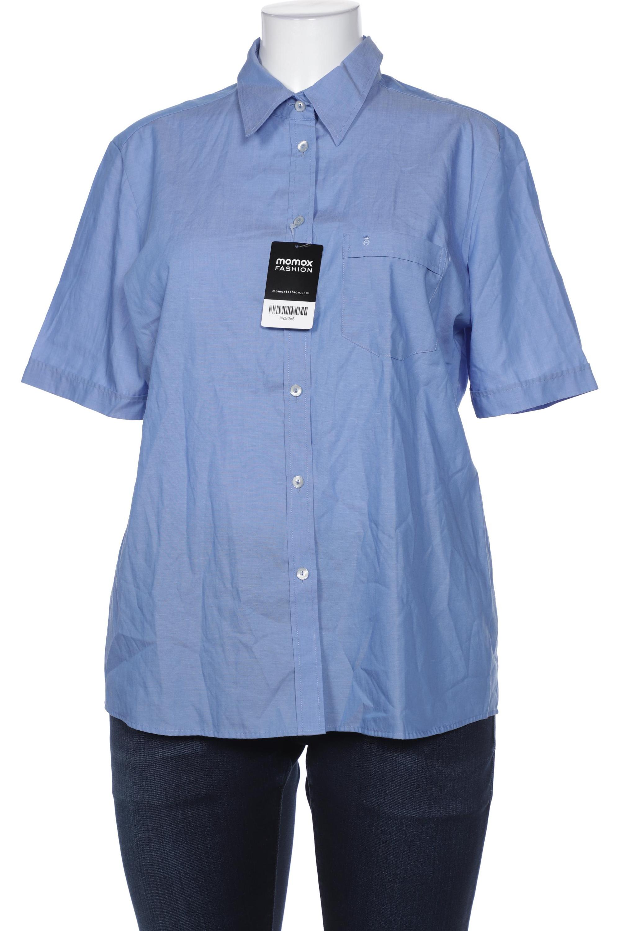 

eterna Damen Bluse, blau, Gr. 42