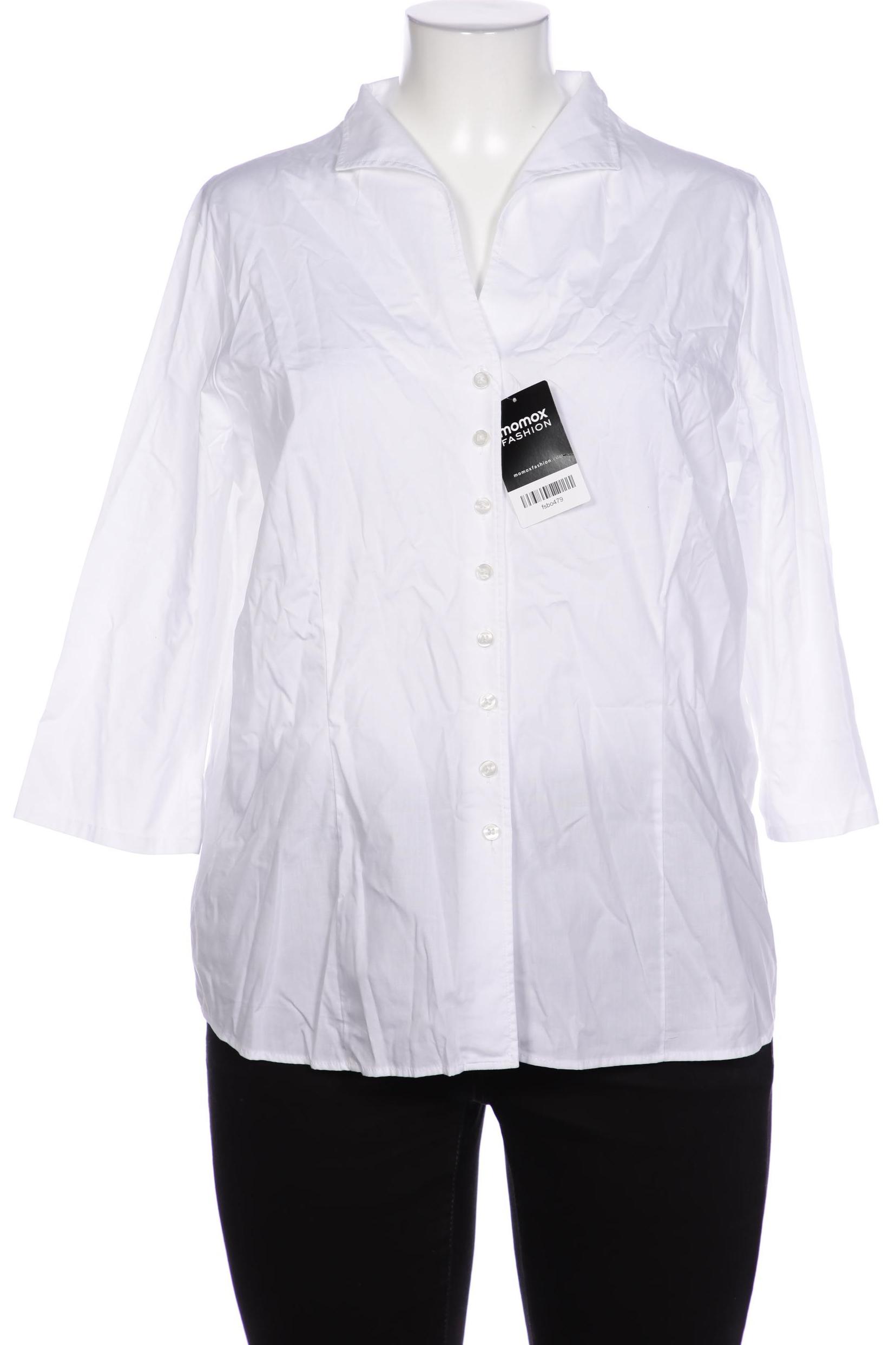 

eterna Damen Bluse, weiß, Gr. 46