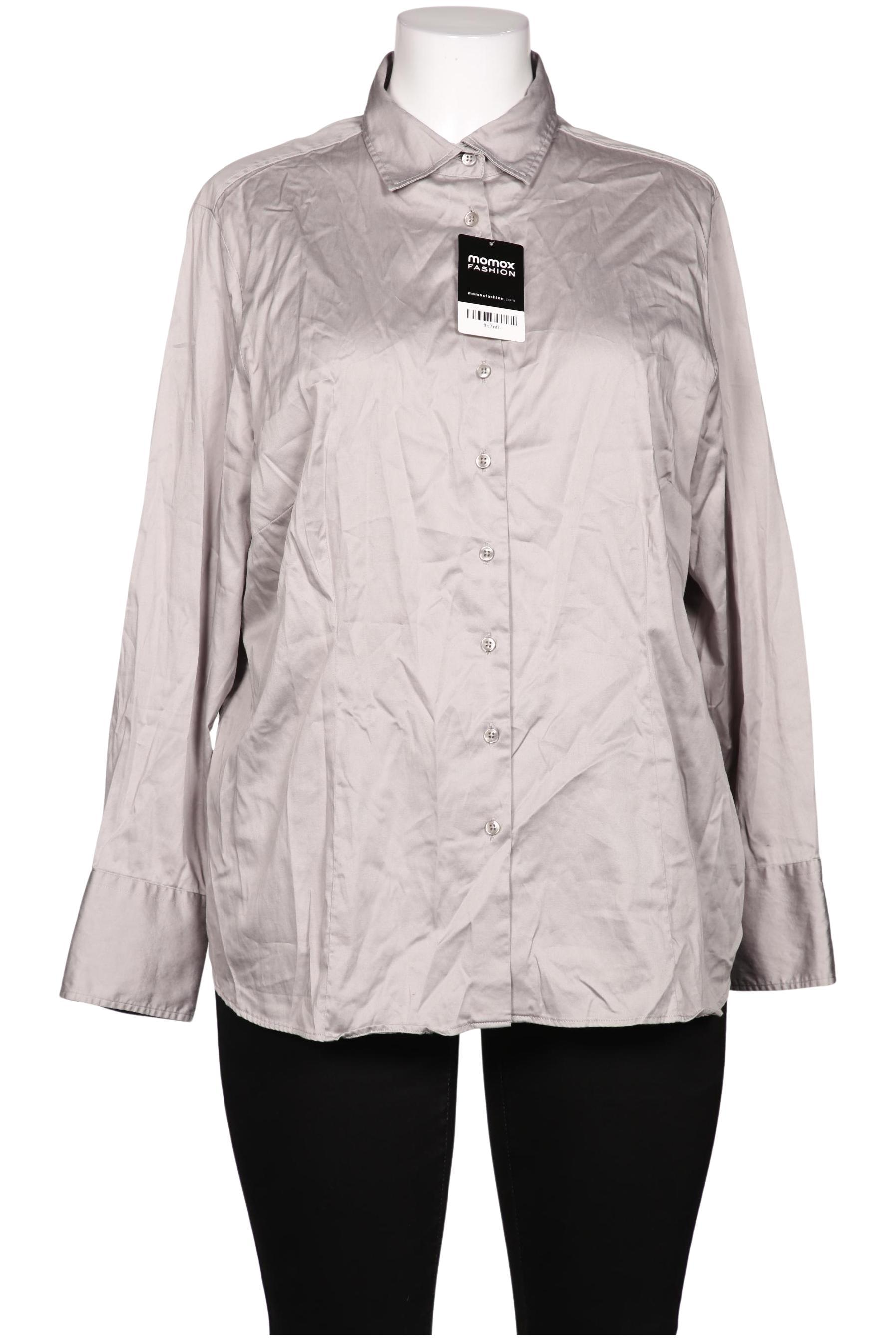 

eterna Damen Bluse, grau, Gr. 48