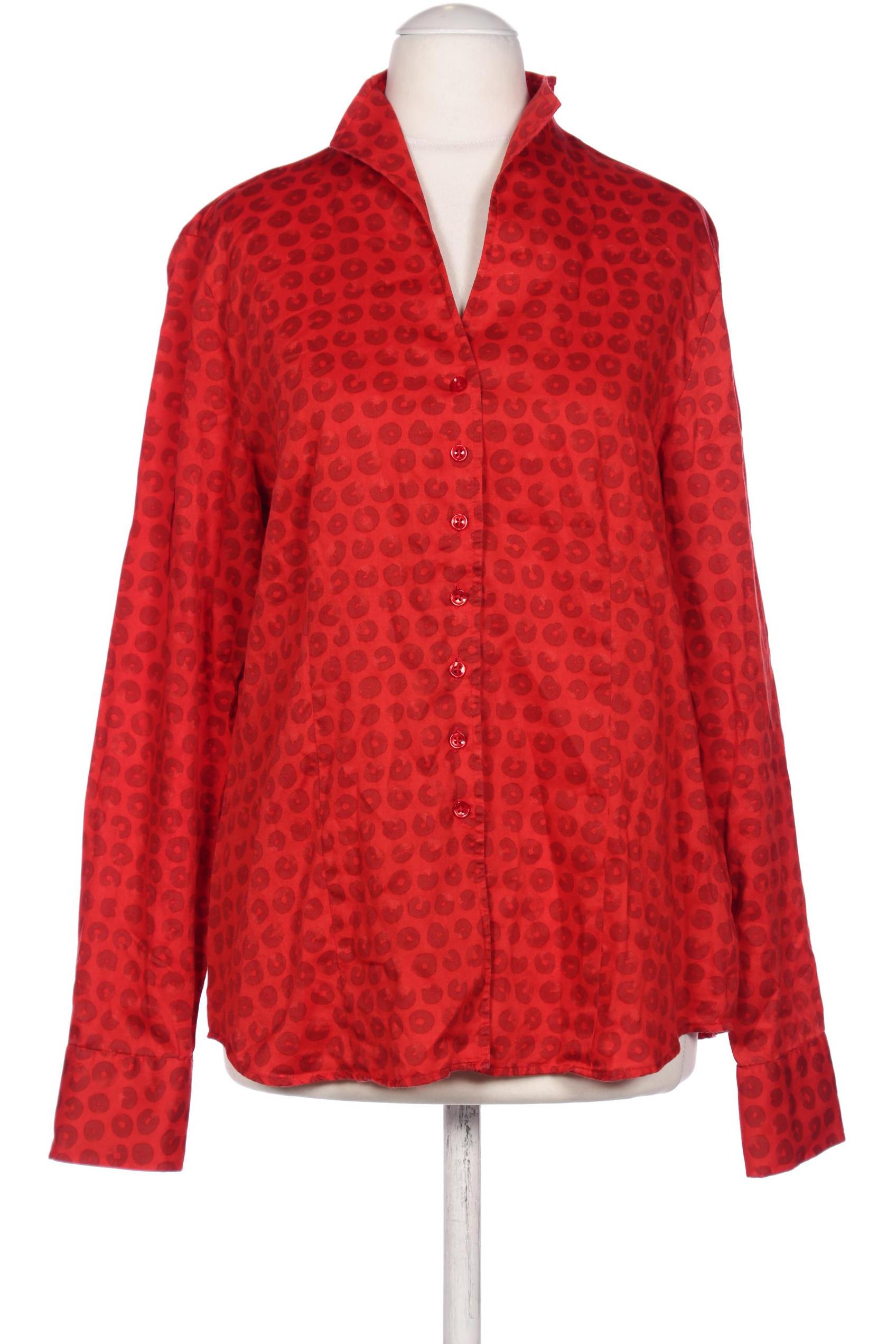 

eterna Damen Bluse, rot, Gr. 40