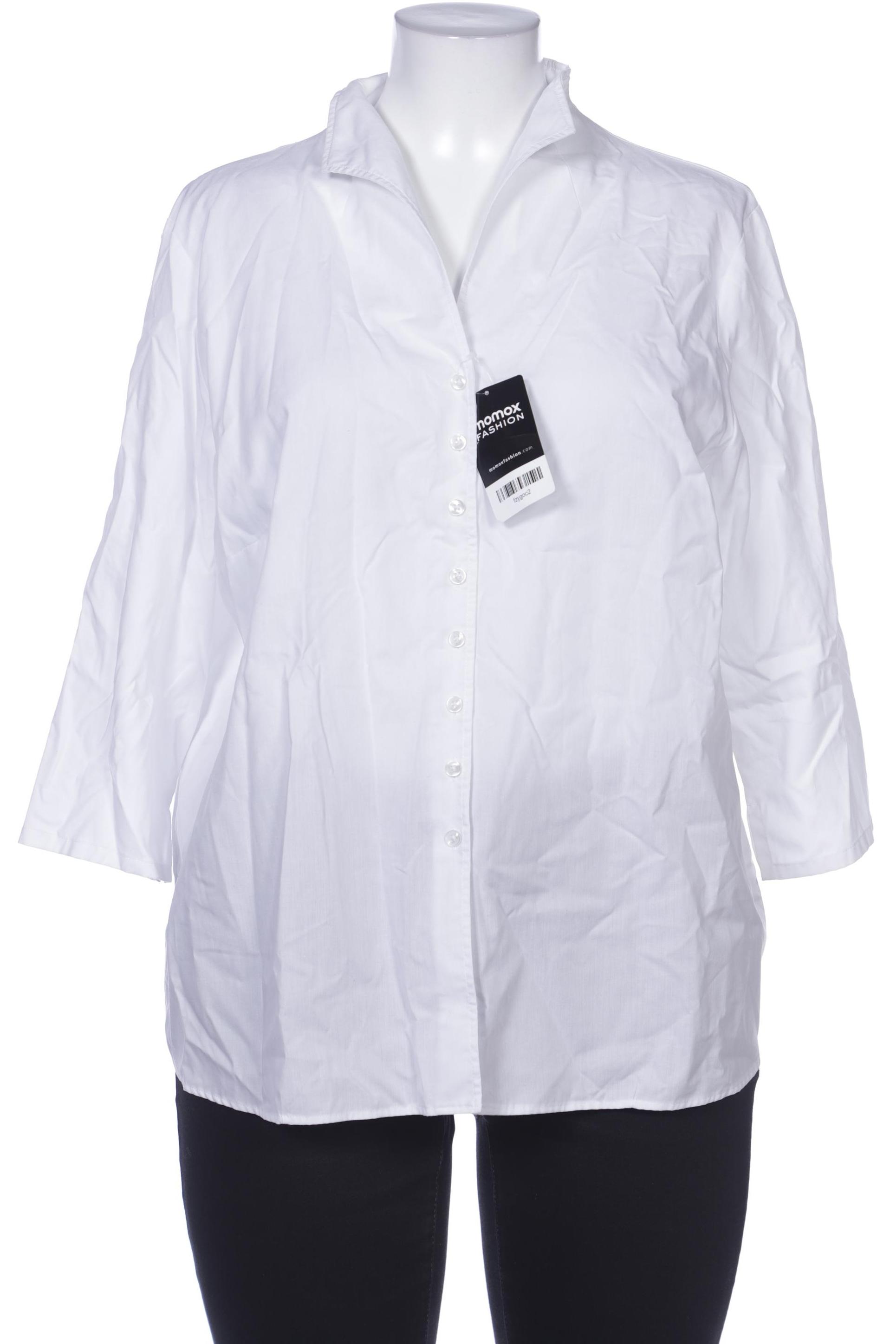 

eterna Damen Bluse, weiß, Gr. 48