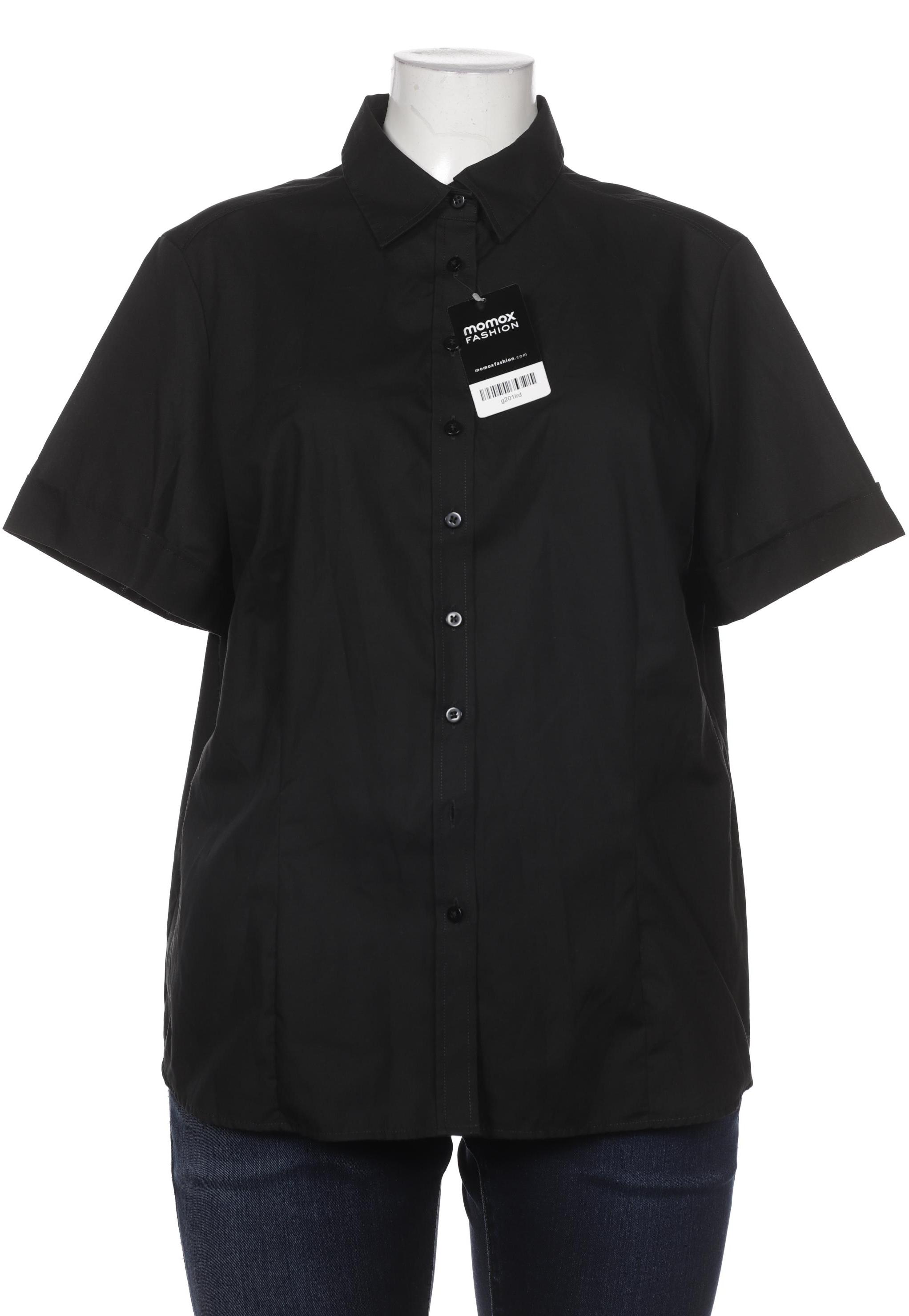 

eterna Damen Bluse, schwarz, Gr. 46