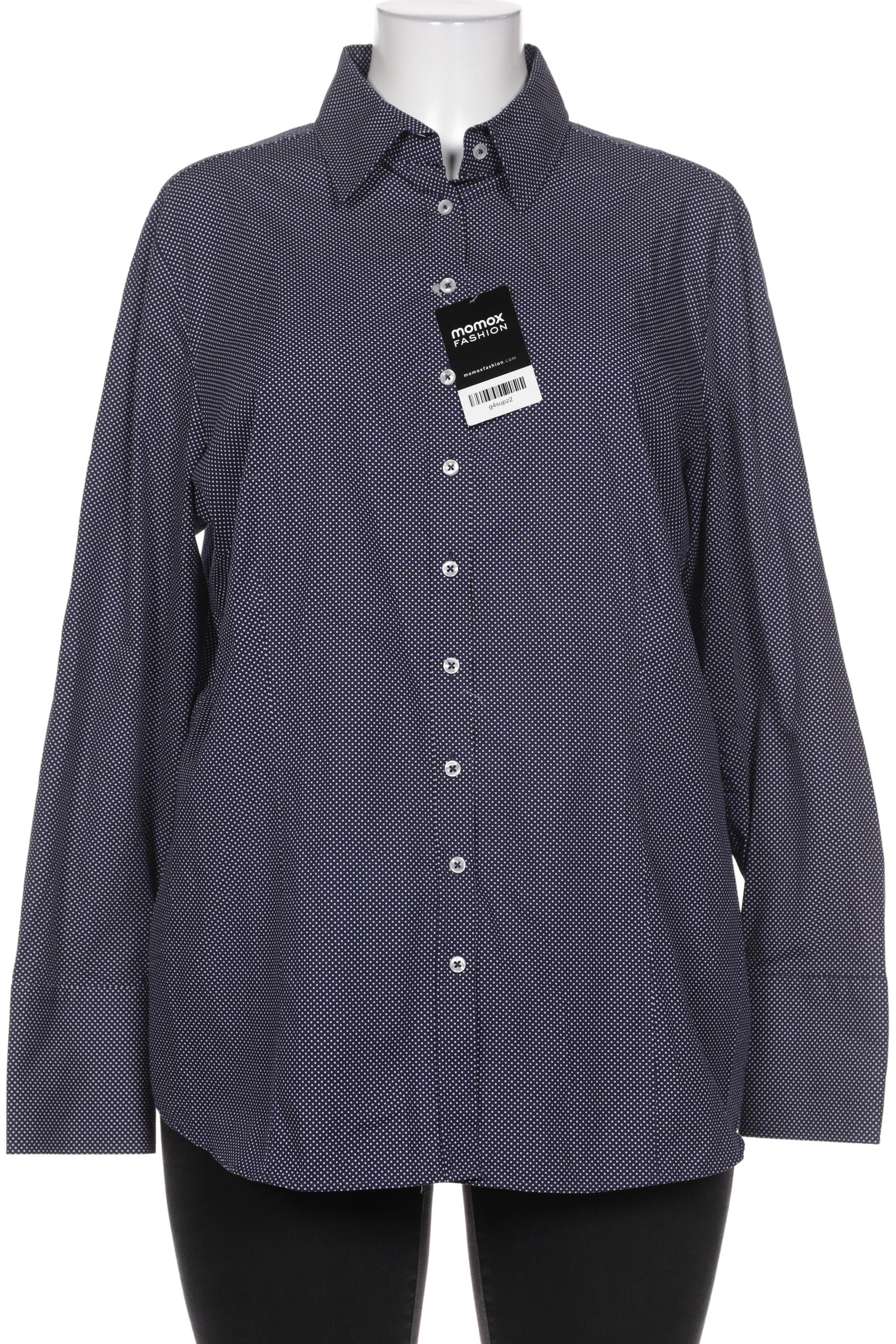 

eterna Damen Bluse, marineblau, Gr. 46